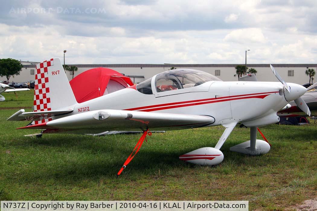 N737Z, 2005 Vans RV-7 C/N 71208, Van's RV-7 [71208] Lakeland-Linder~N 16/04/2010