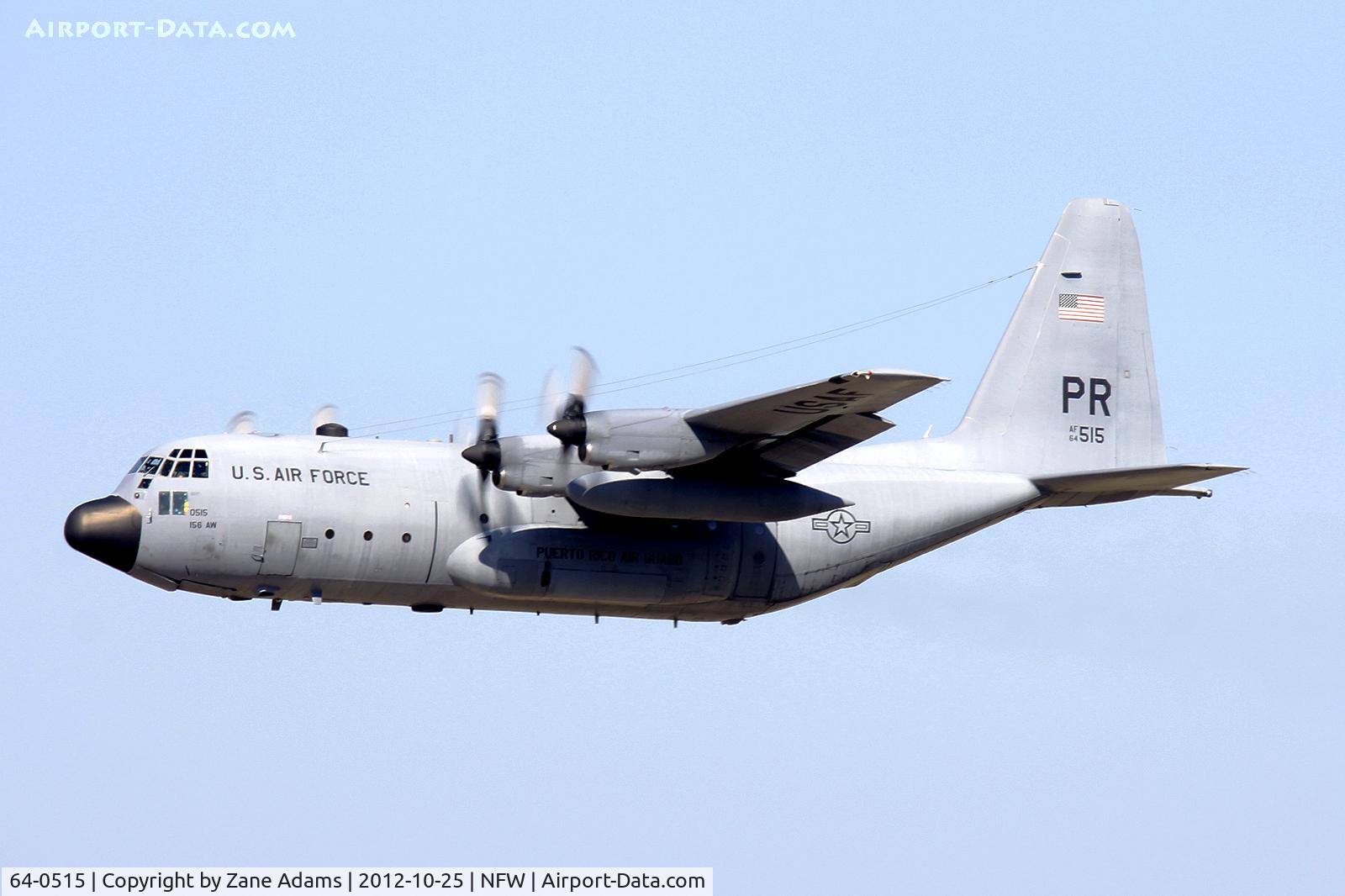 64-0515, 1964 Lockheed C-130E-LM Hercules C/N 382-3999, Lockheed C-130E departing Fort Worth for it's last flight...to the bone yard (AMARC)