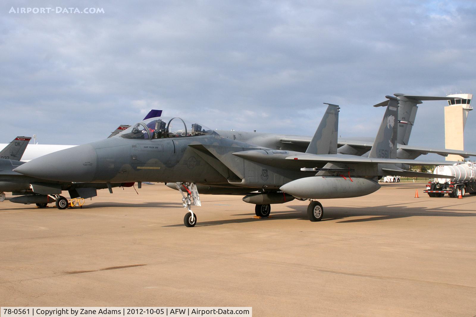 78-0561, 1978 McDonnell Douglas F-15D Eagle C/N 0450/D001, At the 2012 Alliance Airshow - Fort Worth, TX