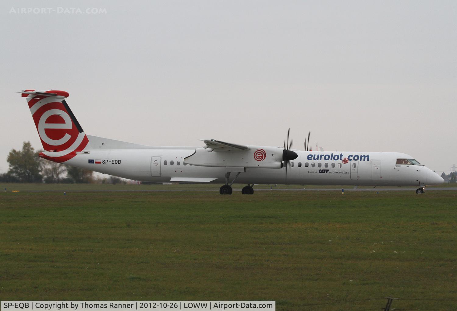 SP-EQB, 2012 De Havilland Canada DHC-8-402Q Dash 8 C/N 4407, Eurolot DHC-8