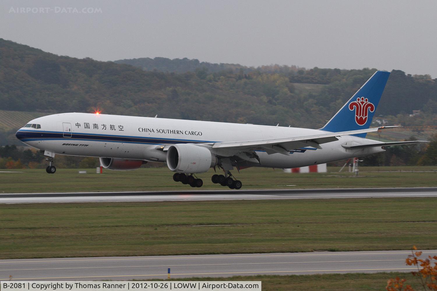 B-2081, 2010 Boeing 777-F1B C/N 37313, China Southern Boeing 777
