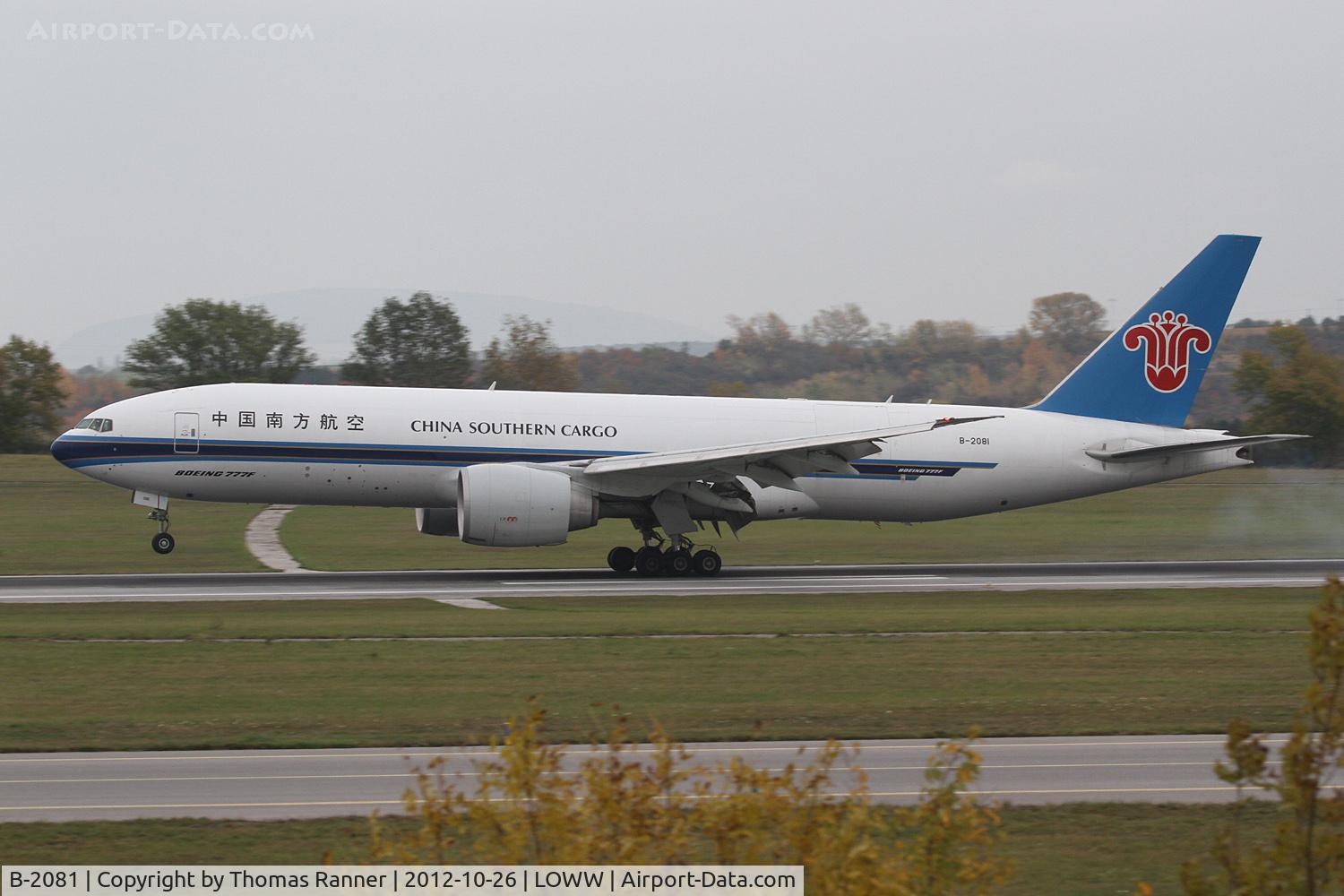 B-2081, 2010 Boeing 777-F1B C/N 37313, China Southern Boeing 777