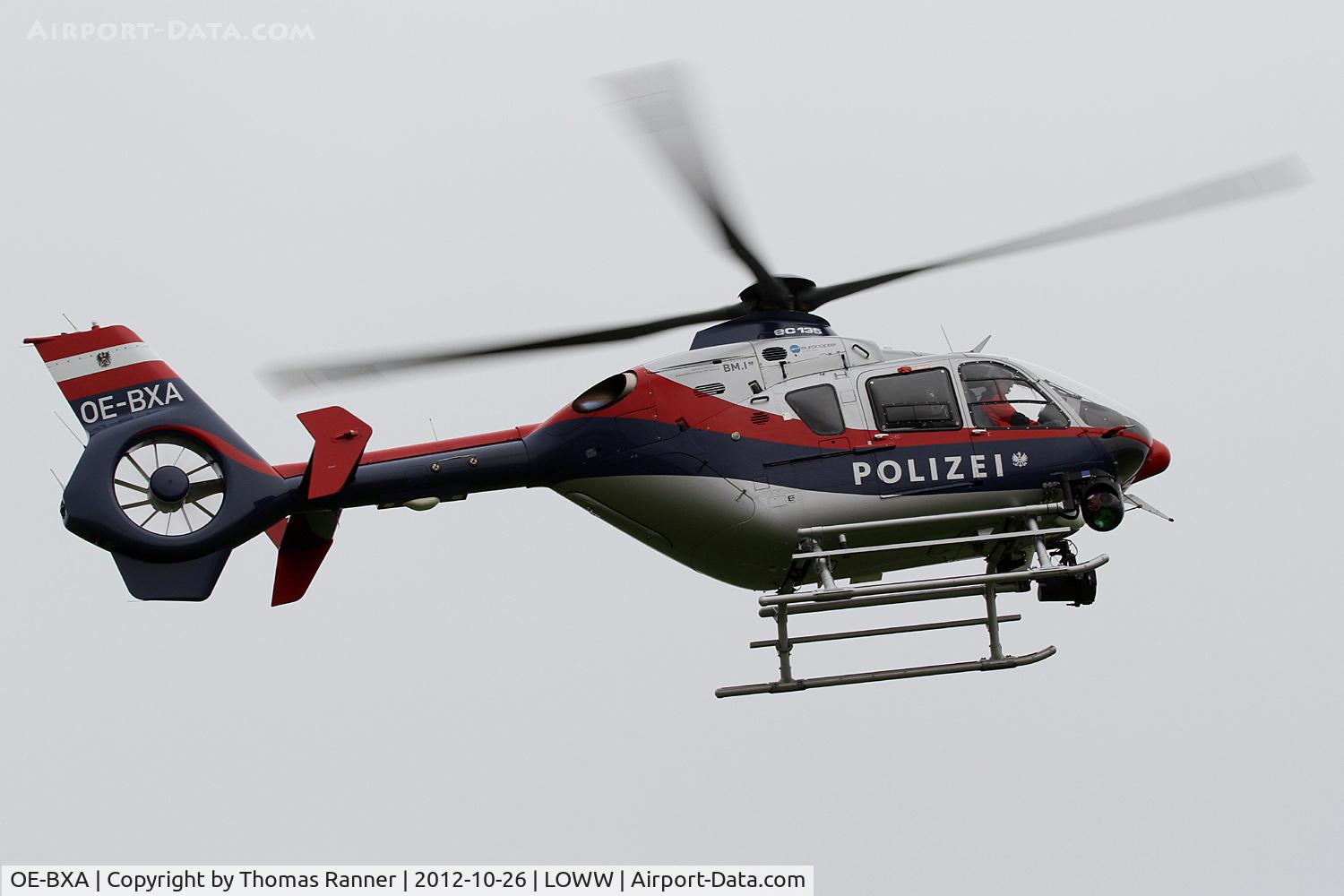 OE-BXA, 2009 Eurocopter EC-135P-2+ C/N 0779, BMI Police EC-135 has spotted a spotter ;-)