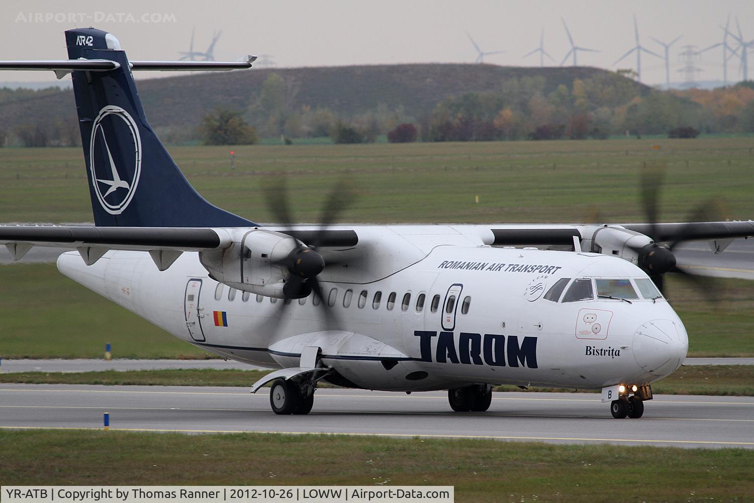 YR-ATB, 1997 ATR 42-500 C/N 569, Tarom ATR-42