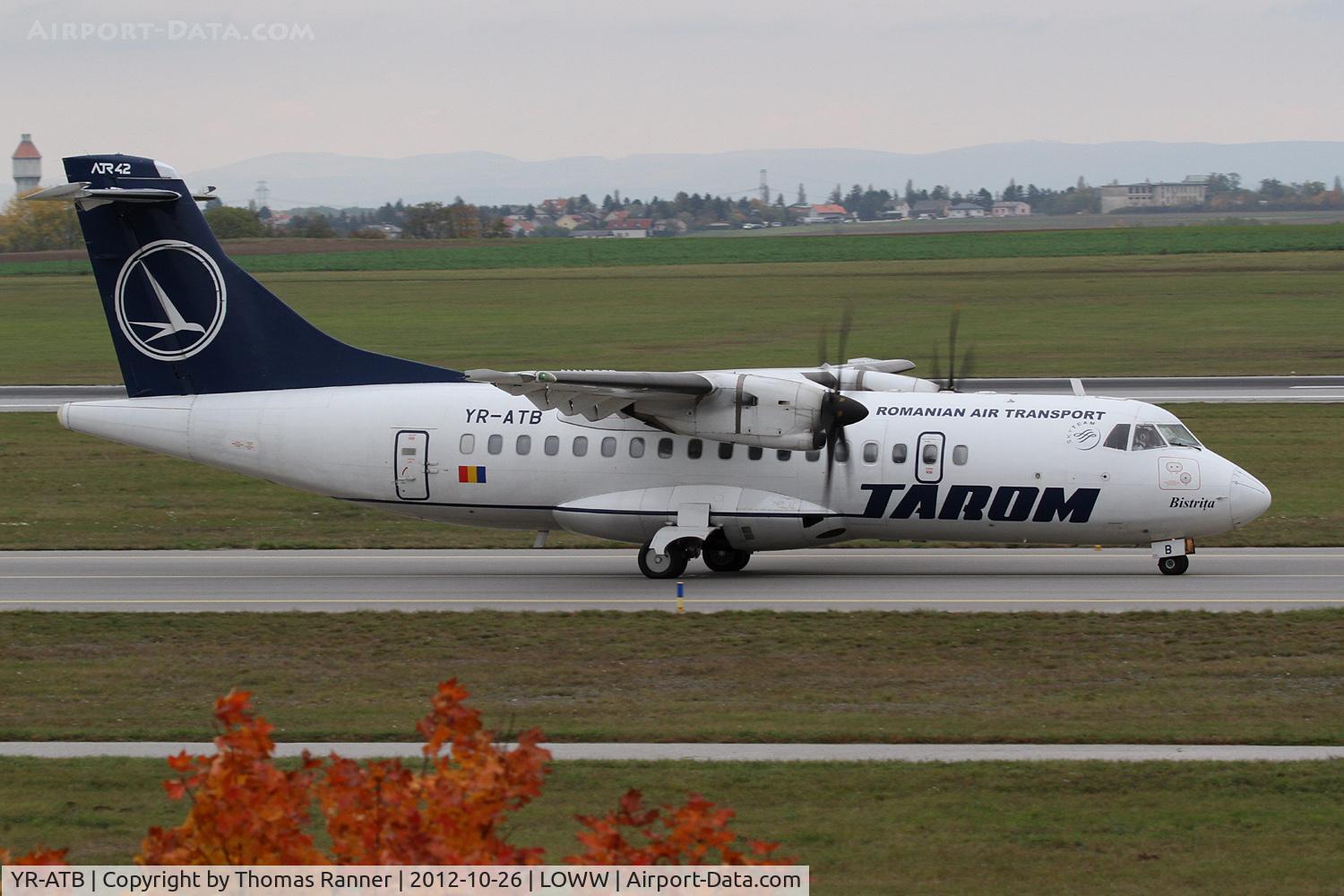 YR-ATB, 1997 ATR 42-500 C/N 569, Tarom ATR-42