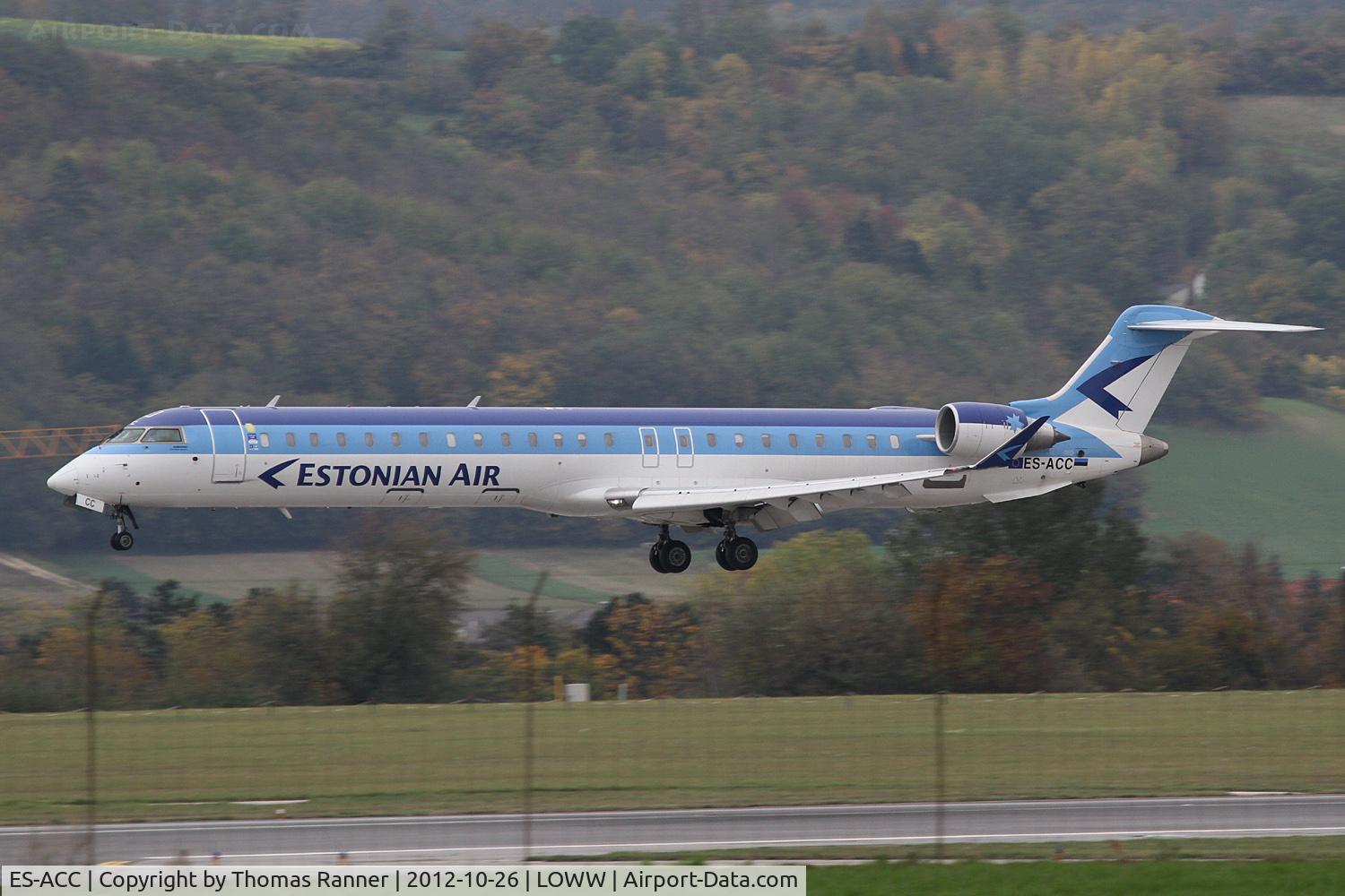 ES-ACC, 2011 Bombardier CRJ-900LR (CL-600-2D24) C/N 15262, Estonian Air Bombadier CRJ-900