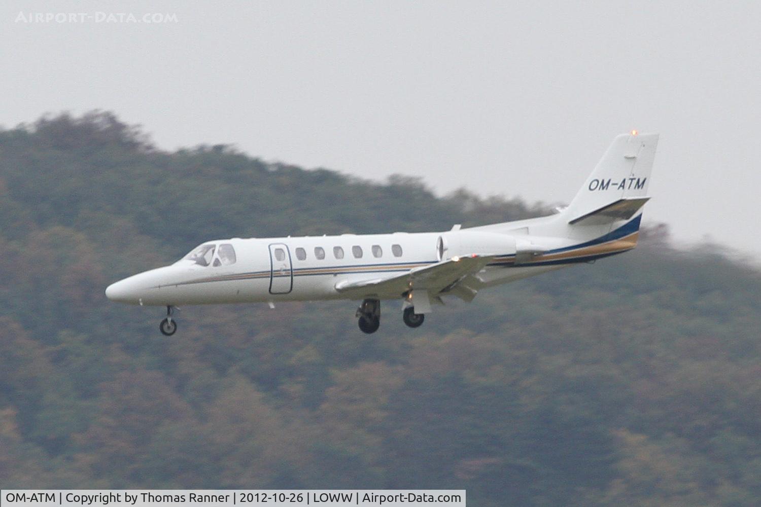 OM-ATM, 2004 Cessna 560 Citation Encore C/N 560-0665, Air Transport Europe Cessna 560
