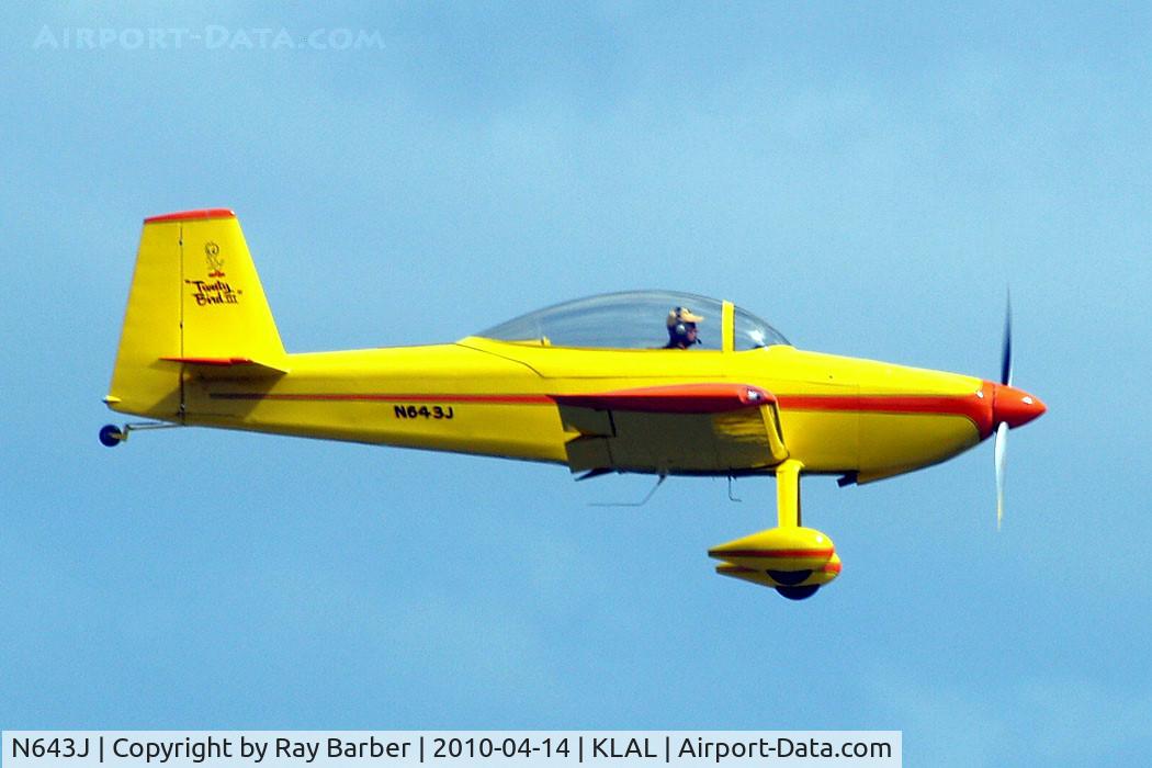 N643J, 2006 Vans RV-8 C/N 81716, Van's RV-8 [81716]  Lakeland-Linder~N 14/04/2010
