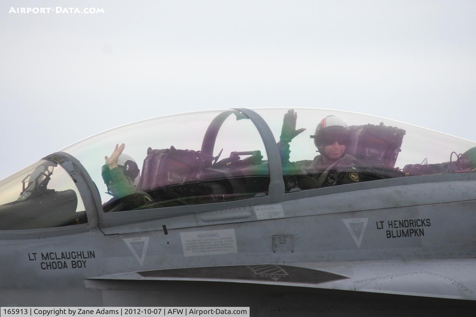 165913, Boeing F/A-18F Super Hornet C/N F-059, At the 2012 Alliance Airshow - Fort Worth, TX