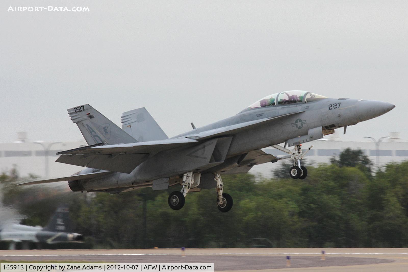 165913, Boeing F/A-18F Super Hornet C/N F-059, At the 2012 Alliance Airshow - Fort Worth, TX
