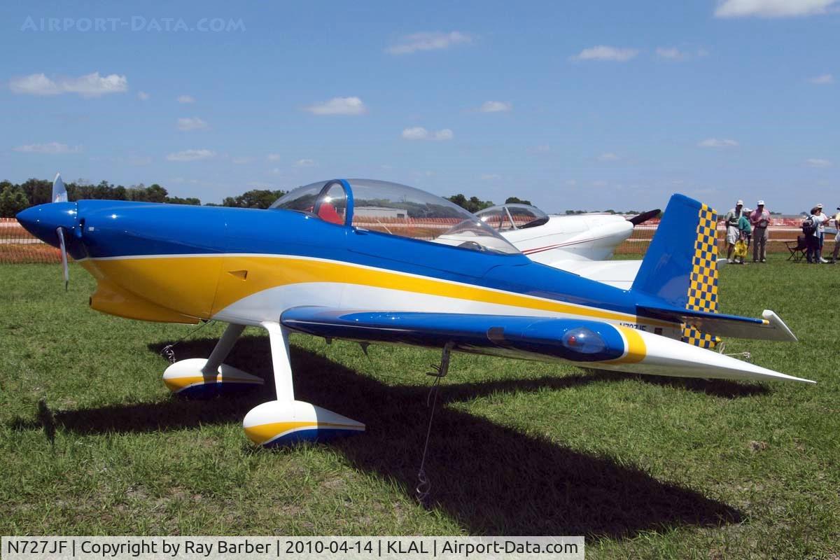 N727JF, 1998 Vans RV-8 C/N 80551, Van's RV-8 [80551] Lakeland-Linder~N 14/04/2010