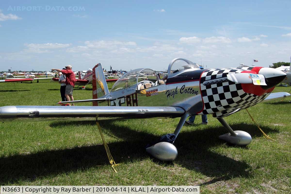 N3663, 2006 Vans RV-8 C/N 80878, Van's RV-8 [80878] Lakeland-Linder~N 14/04/2010
