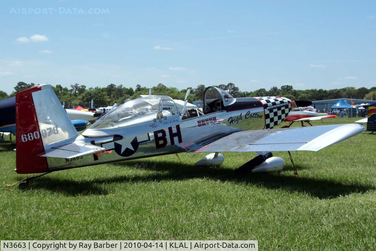 N3663, 2006 Vans RV-8 C/N 80878, Van's RV-8 [80878] Lakeland-Linder~N 14/04/2010