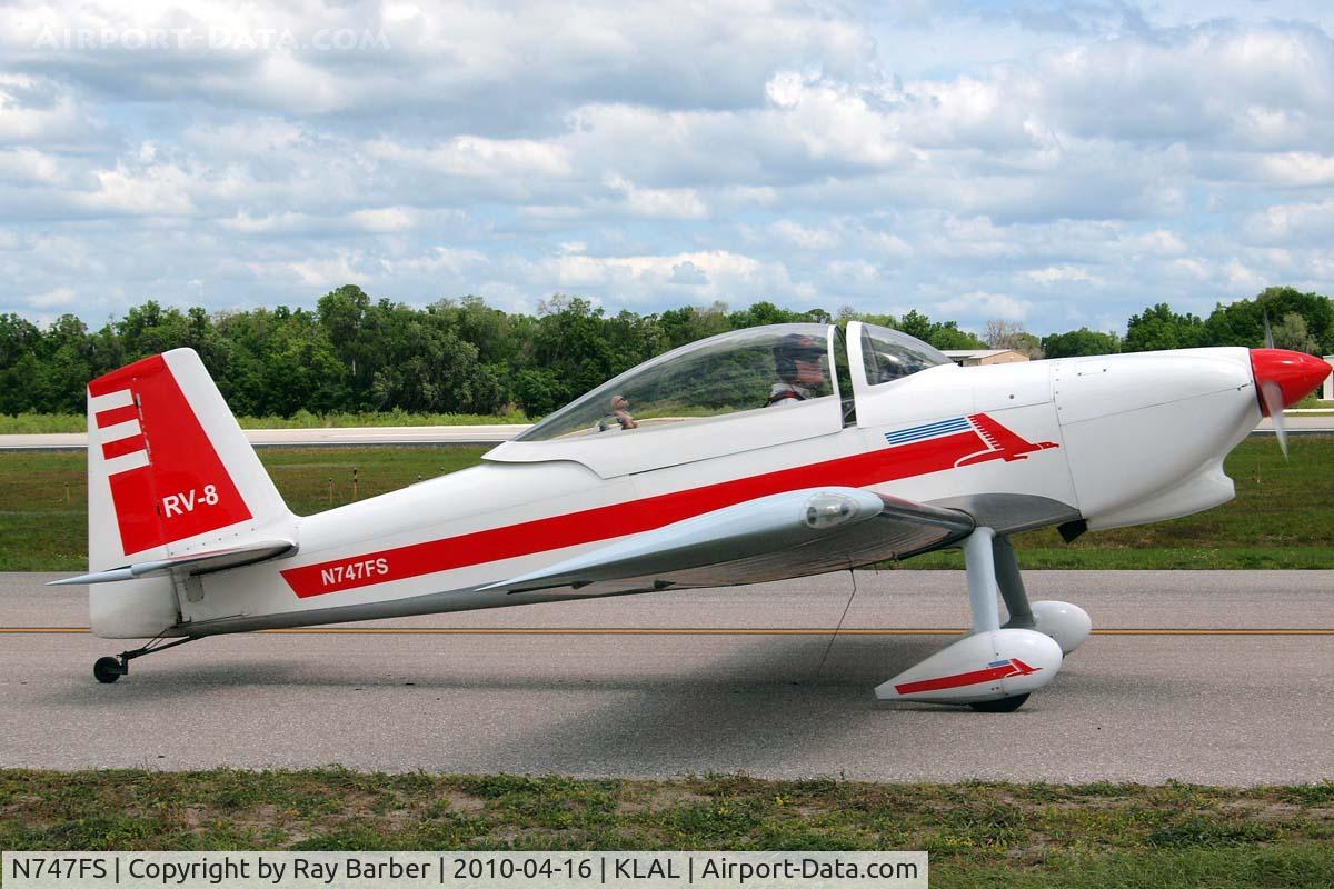 N747FS, 2003 Vans RV-8 C/N 81337, Van's RV-8 [81337] Lakeland-Linder~N 16/04/2010