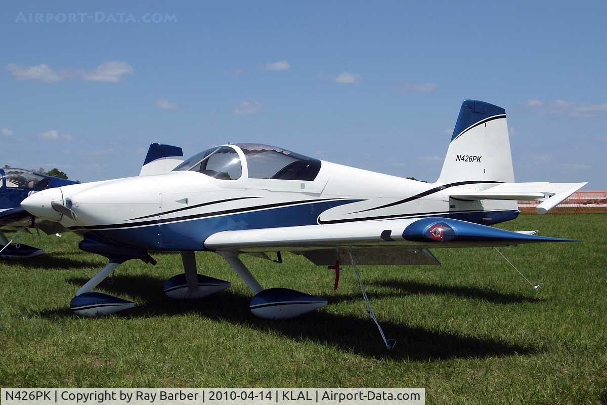 N426PK, Vans RV-9A C/N 91404, Van's RV-9A [91404] Lakeland-Linder~N 14/04/2010