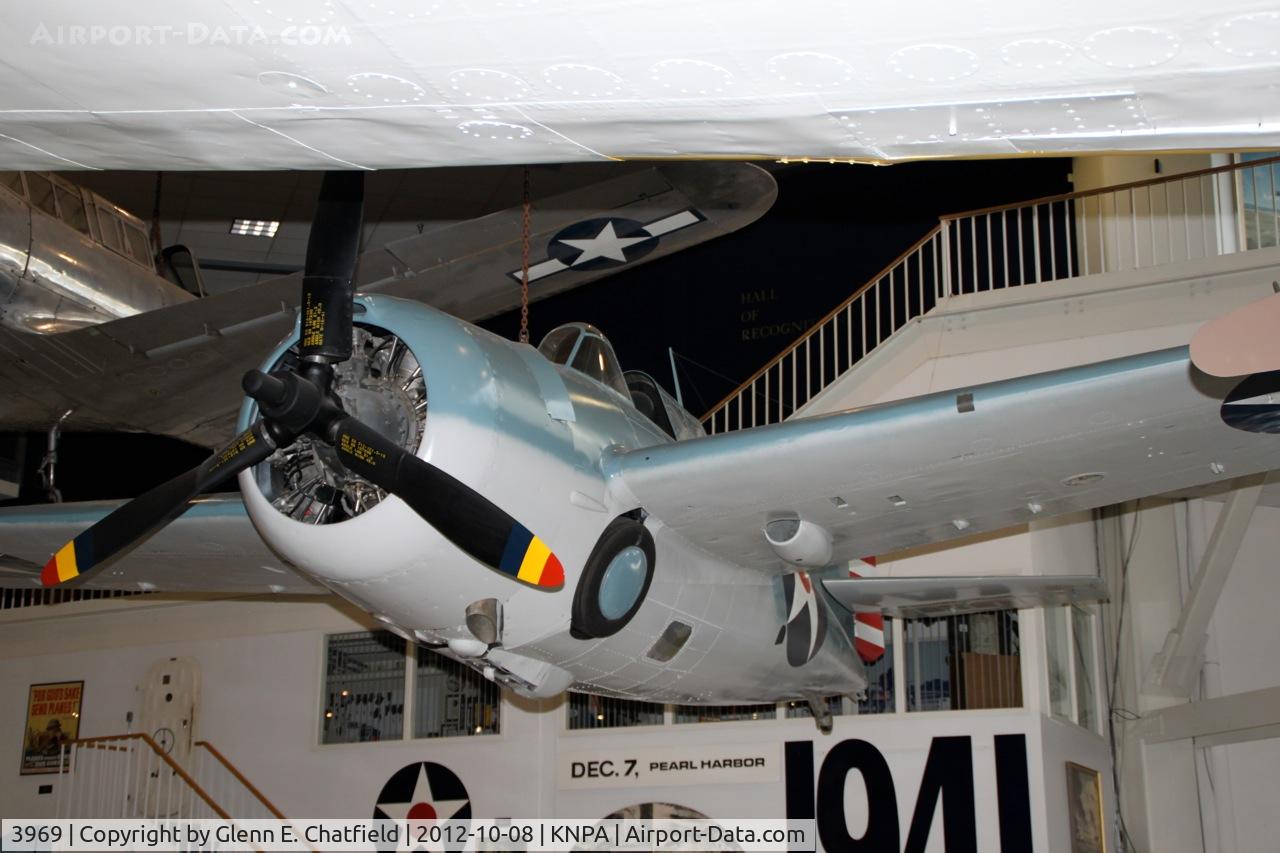 3969, Grumman F4F-3A Wildcat C/N 851, Naval Aviation Museum