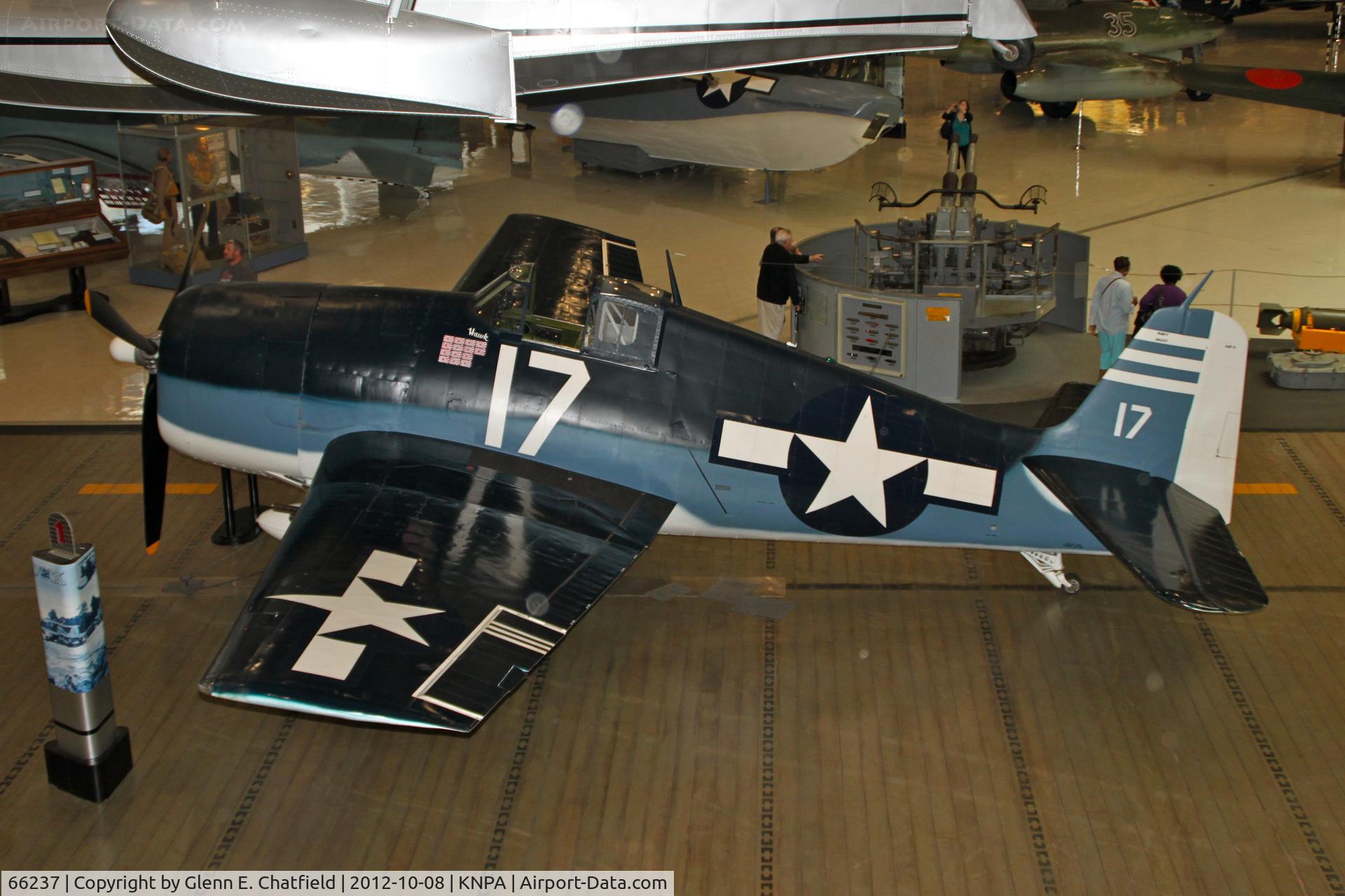 66237, Grumman F6F-3 Hellcat C/N A-1257, Naval Aviation Museum