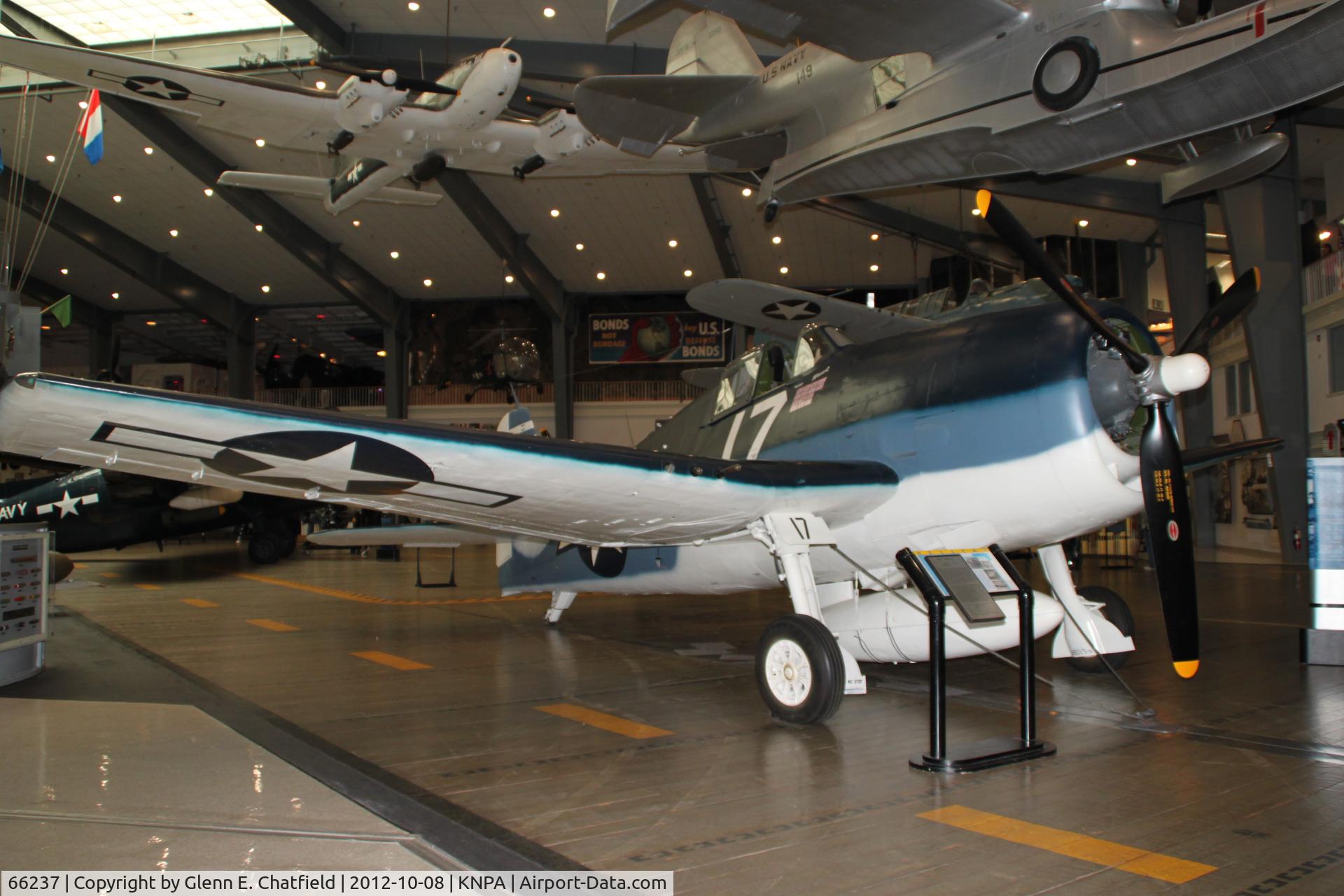 66237, Grumman F6F-3 Hellcat C/N A-1257, Naval Aviation Museum
