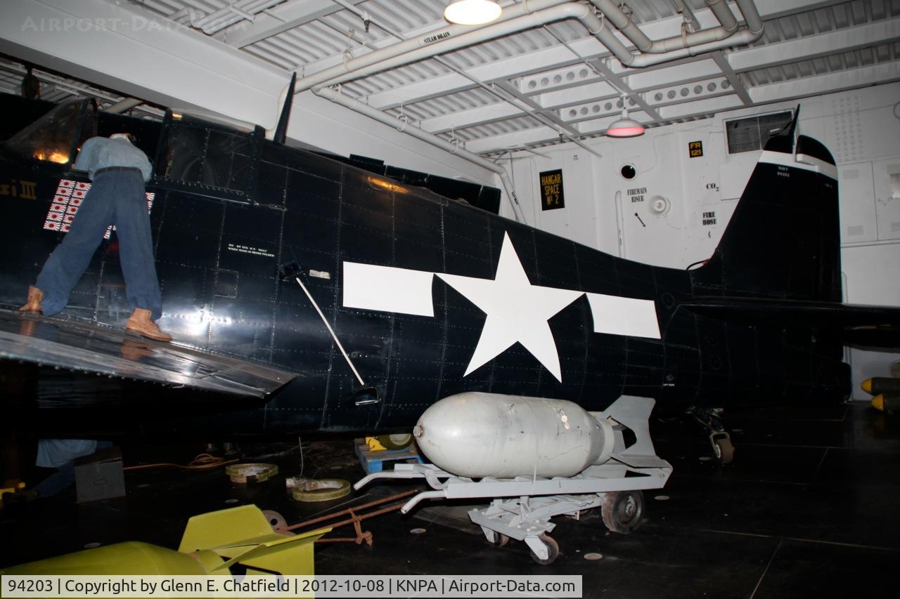 94203, Grumman F6F-5 Hellcat C/N A-11955, Naval Aviation Museum