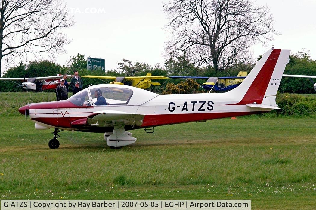 G-ATZS, 1966 Wassmer WA-41 Baladou C/N 128, Wassmer Wa-41 Baladou [128] Popham~G 05/05/2007
