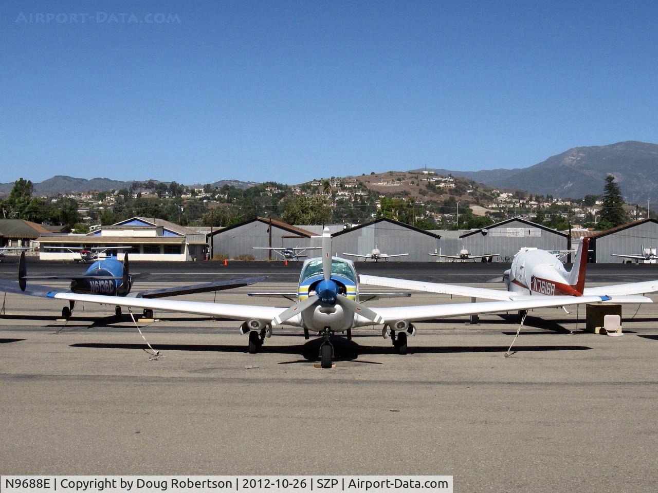N9688E, 1976 Bellanca 17-31ATC Super Viking C/N 76-31132, 1976 Bellanca 17-31ATC Turbo VIKING, Lycoming TIO-540-1KE5 two Rajay turbochargers 300 Hp, 3-blade CS prop, dual landing lights in main gear enclosures