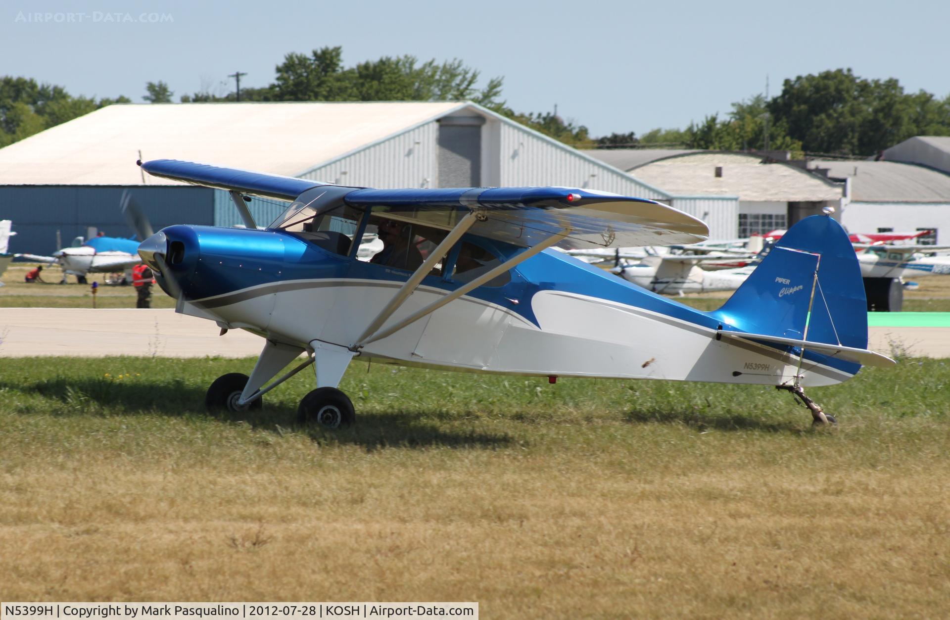 N5399H, 1949 Piper PA-16 Clipper C/N 16-206, Piper PA-16