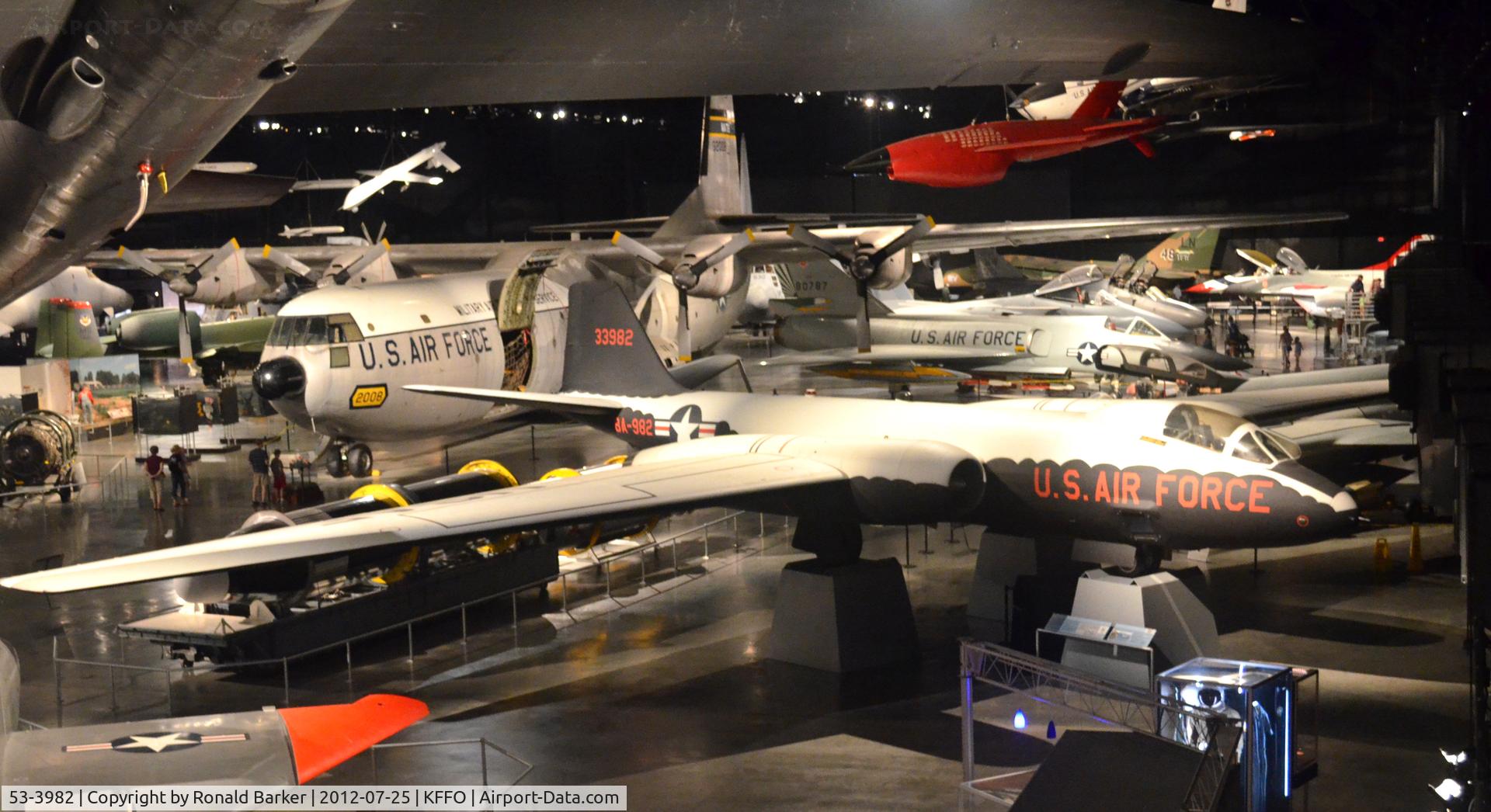 53-3982, 1953 Martin EB-57D Canberra C/N 006, AF Museum