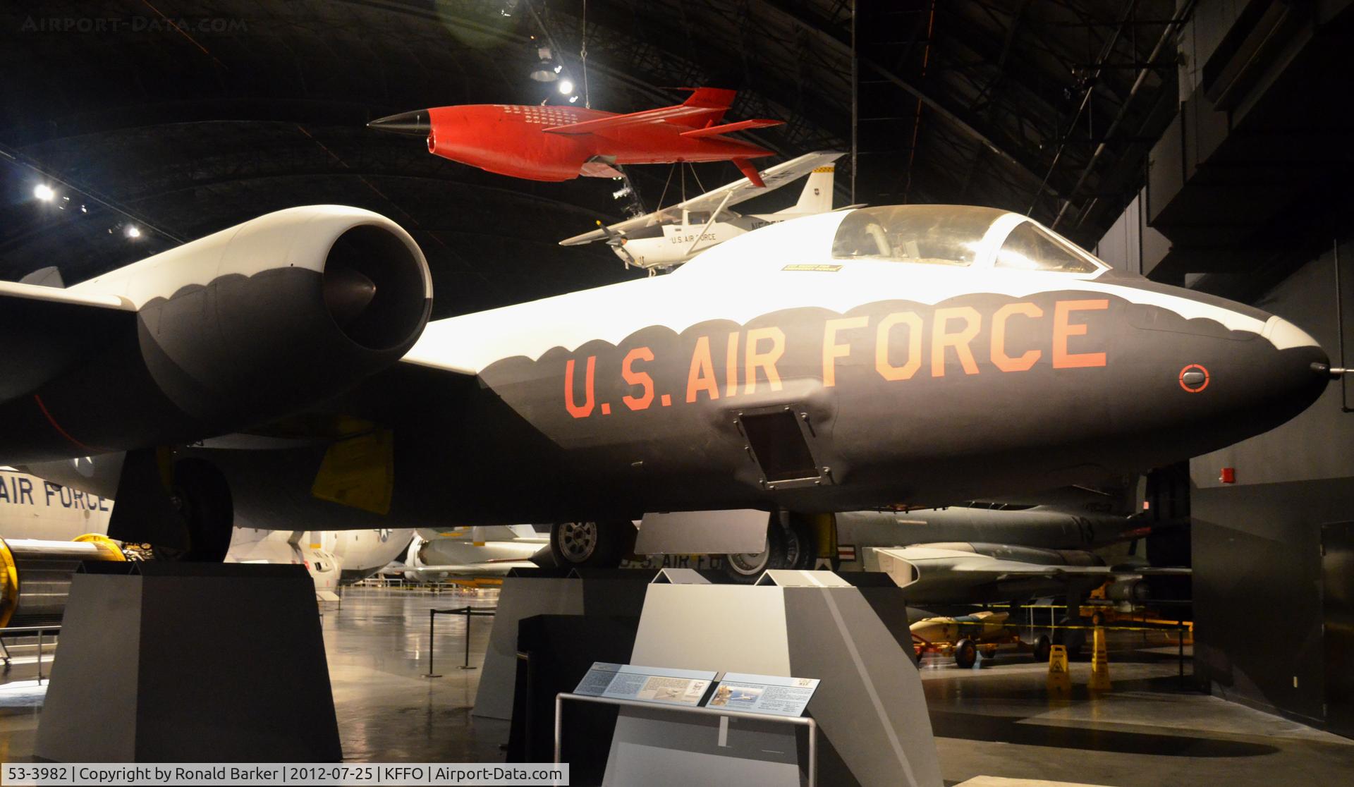 53-3982, 1953 Martin EB-57D Canberra C/N 006, AF Museum