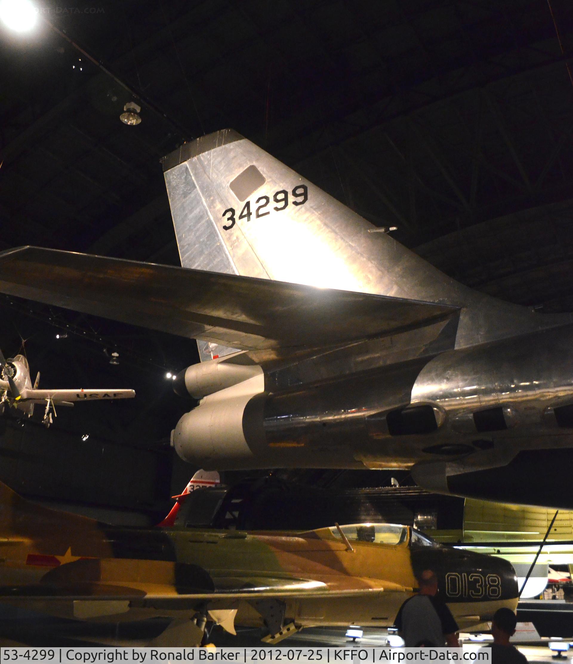 53-4299, 1953 Boeing RB-47H-1-BW Stratojet C/N 4501323, AF Museum