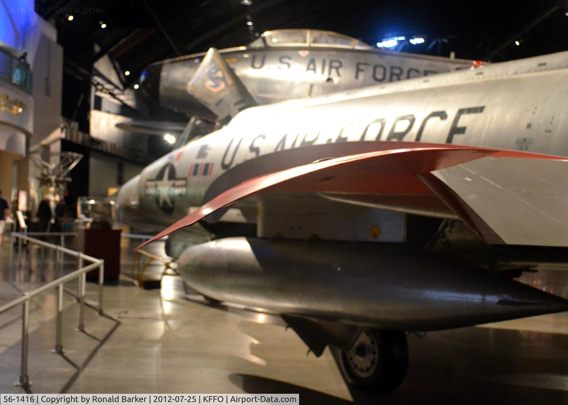 56-1416, 1956 Convair F-102A Delta Dagger C/N 8-10-363, AF Museum