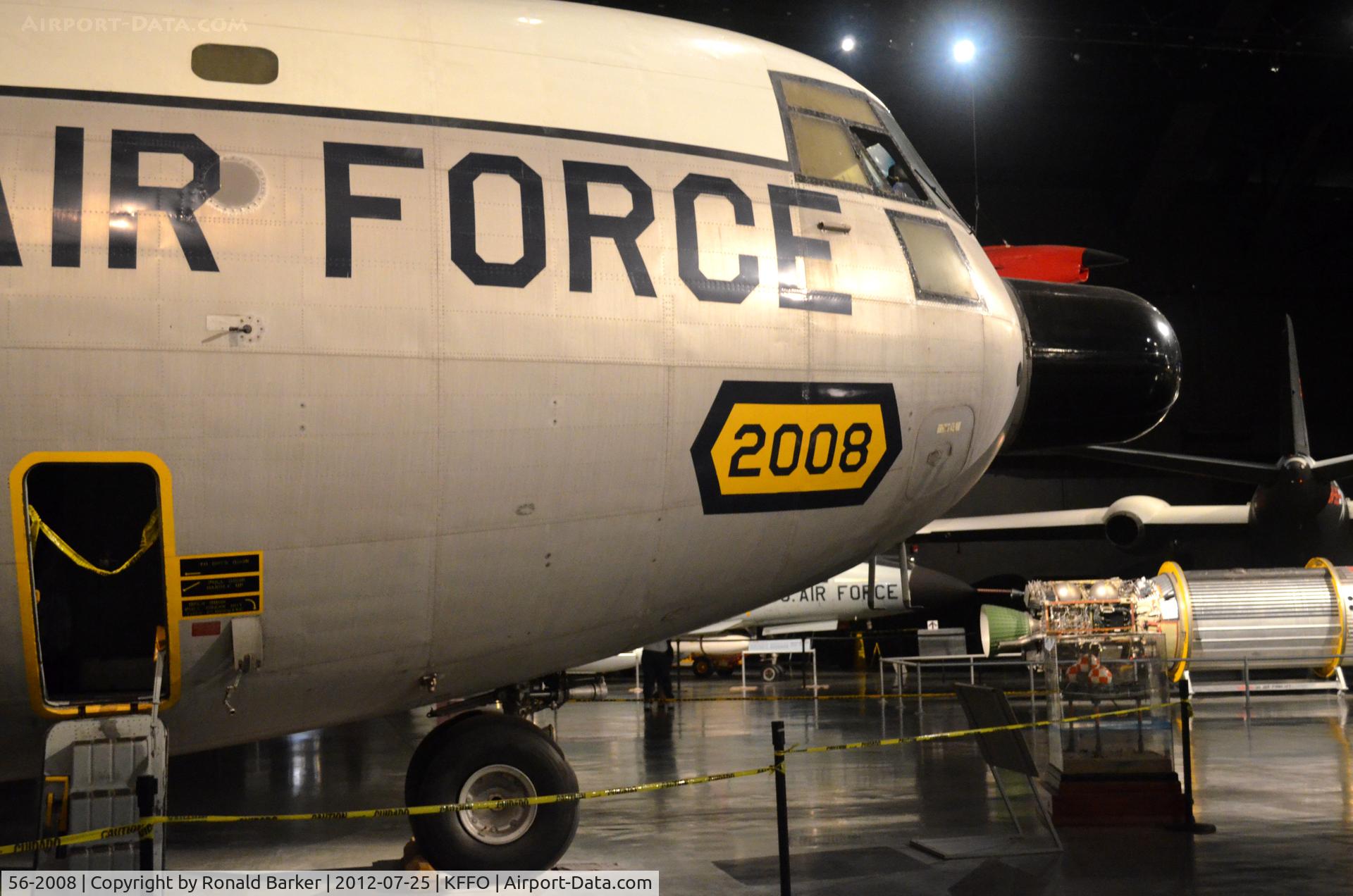 56-2008, 1956 Douglas C-133A-25-DL Cargomaster C/N 45245, AF Museum