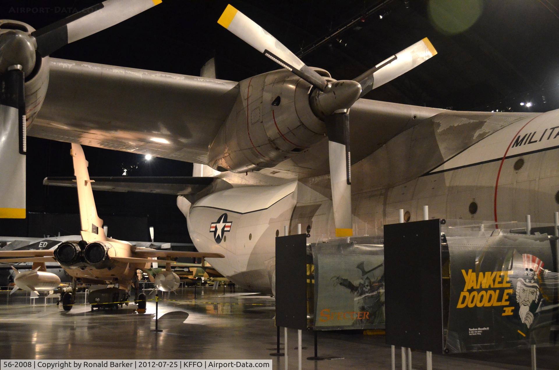 56-2008, 1956 Douglas C-133A-25-DL Cargomaster C/N 45245, AF Museum