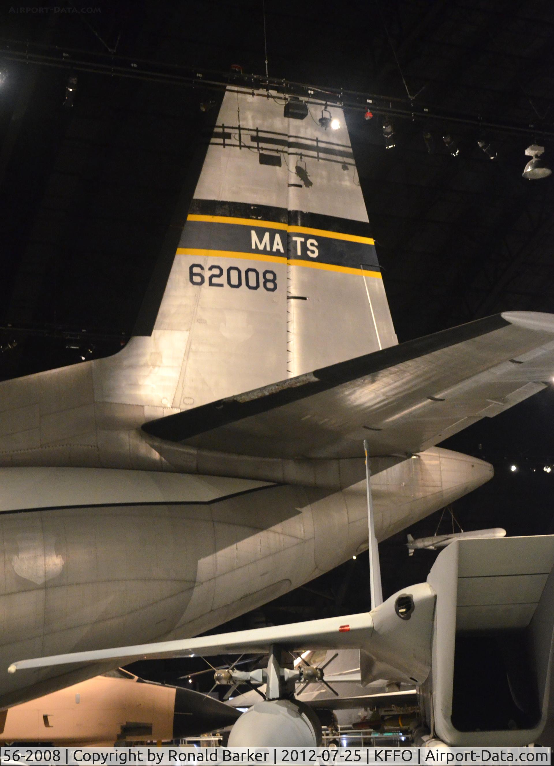 56-2008, 1956 Douglas C-133A-25-DL Cargomaster C/N 45245, AF Museum