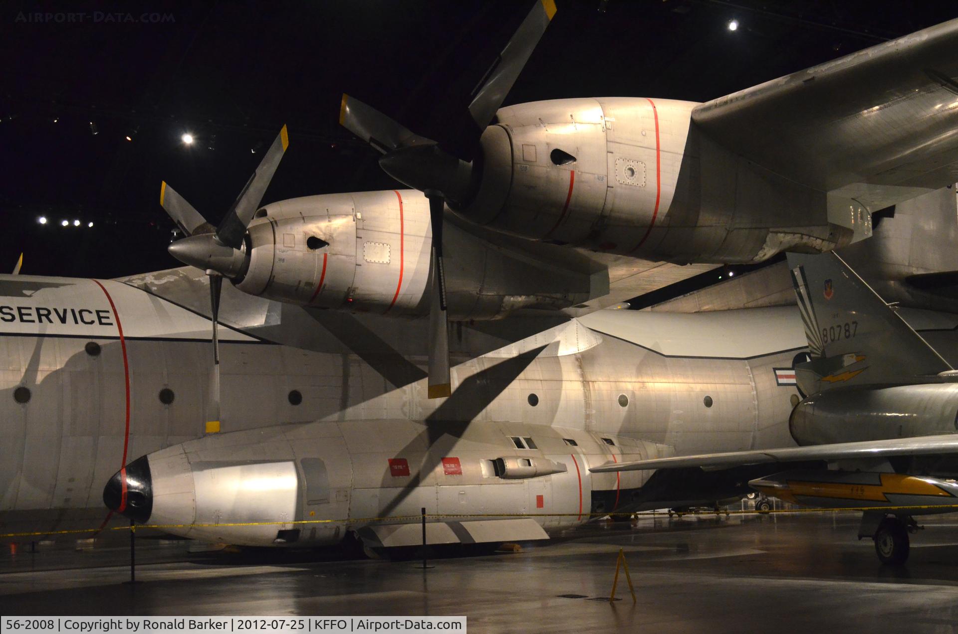 56-2008, 1956 Douglas C-133A-25-DL Cargomaster C/N 45245, AF Museum