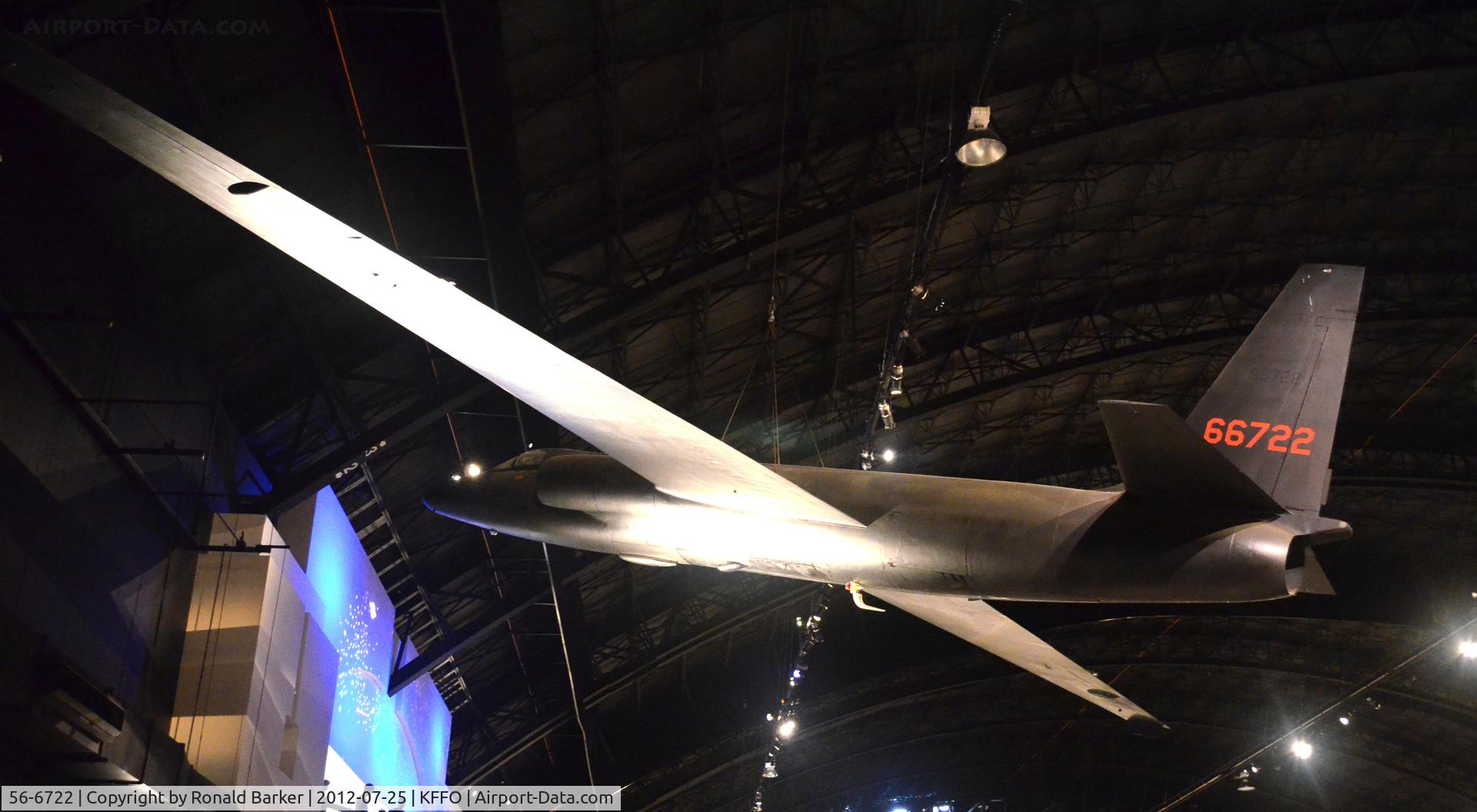 56-6722, 1956 Lockheed U-2A C/N 389, AF Museum