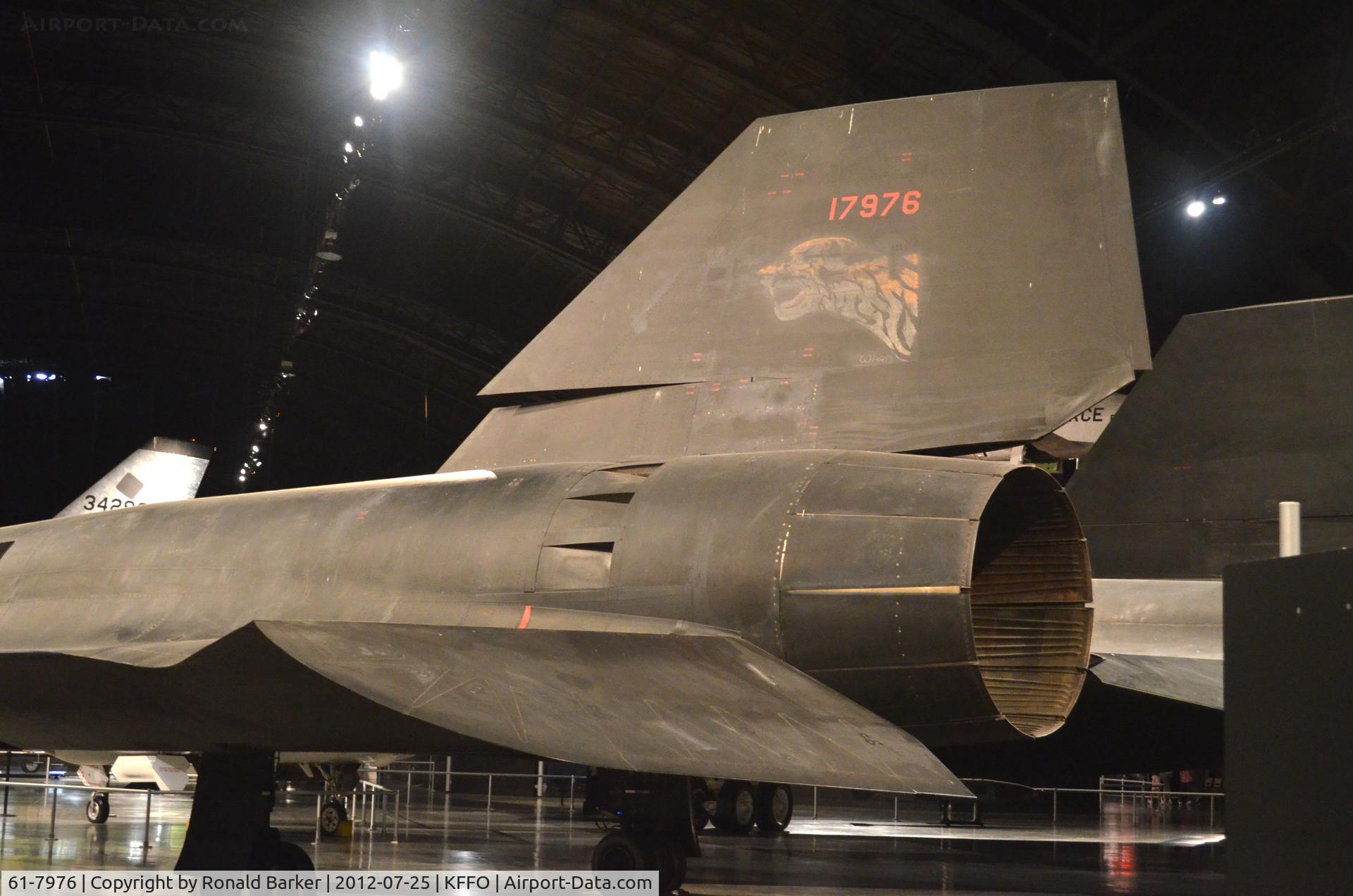 61-7976, 1961 Lockheed SR-71A Blackbird C/N 2027, AF Museum