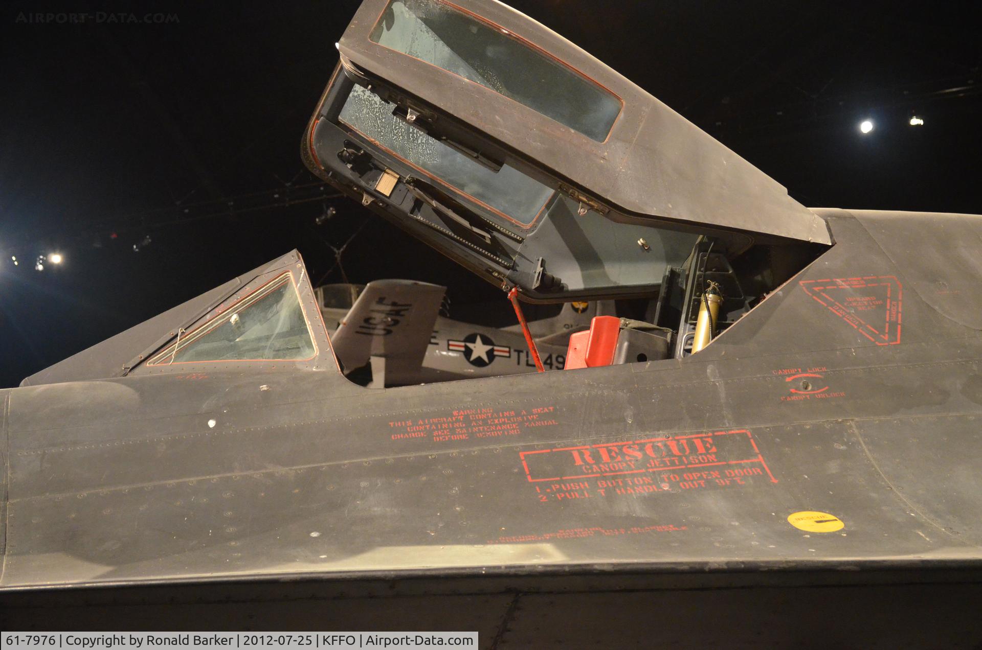 61-7976, 1961 Lockheed SR-71A Blackbird C/N 2027, AF Museum