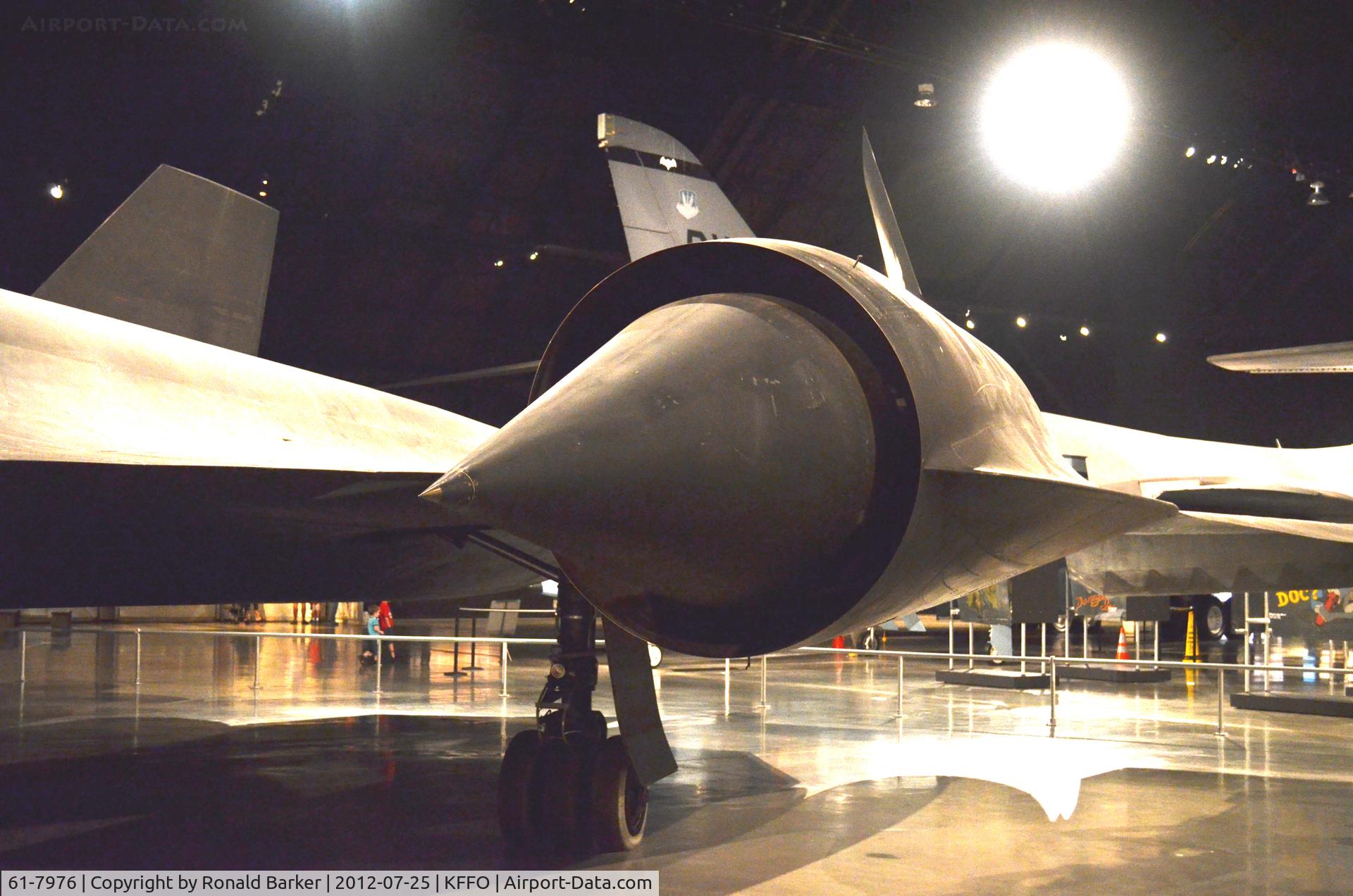 61-7976, 1961 Lockheed SR-71A Blackbird C/N 2027, AF Museum
