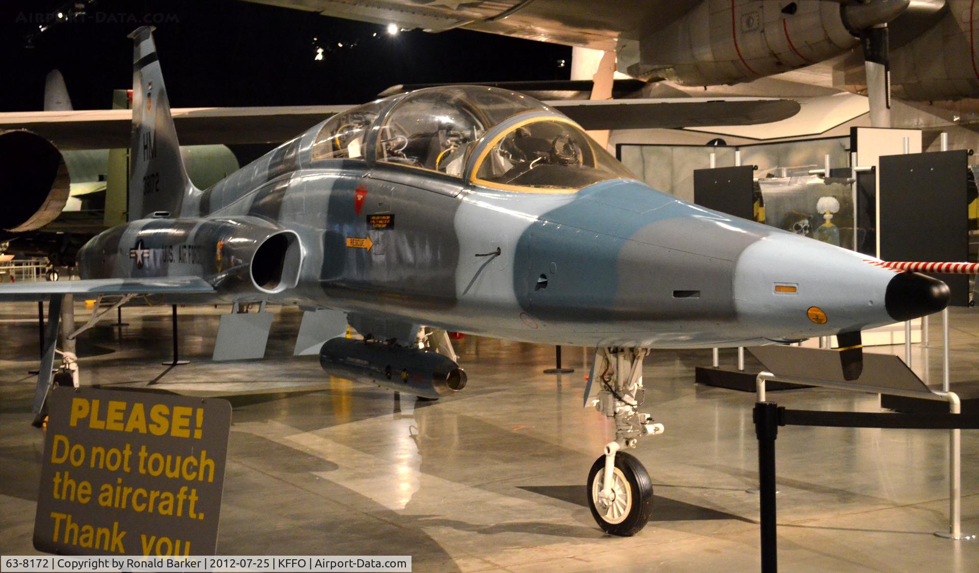 63-8172, 1963 Northrop AT-38B-50-NO Talon C/N N.5519, AF Museum