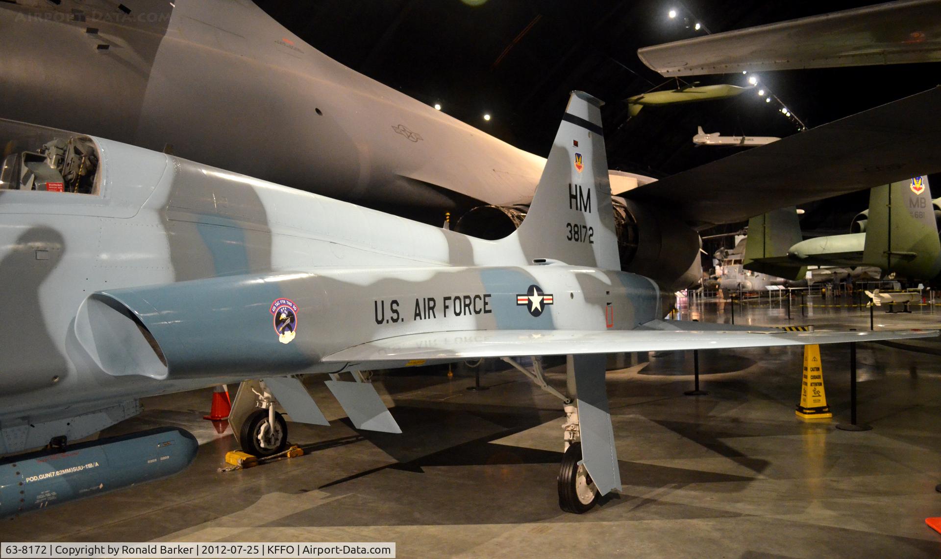 63-8172, 1963 Northrop AT-38B-50-NO Talon C/N N.5519, AF Museum