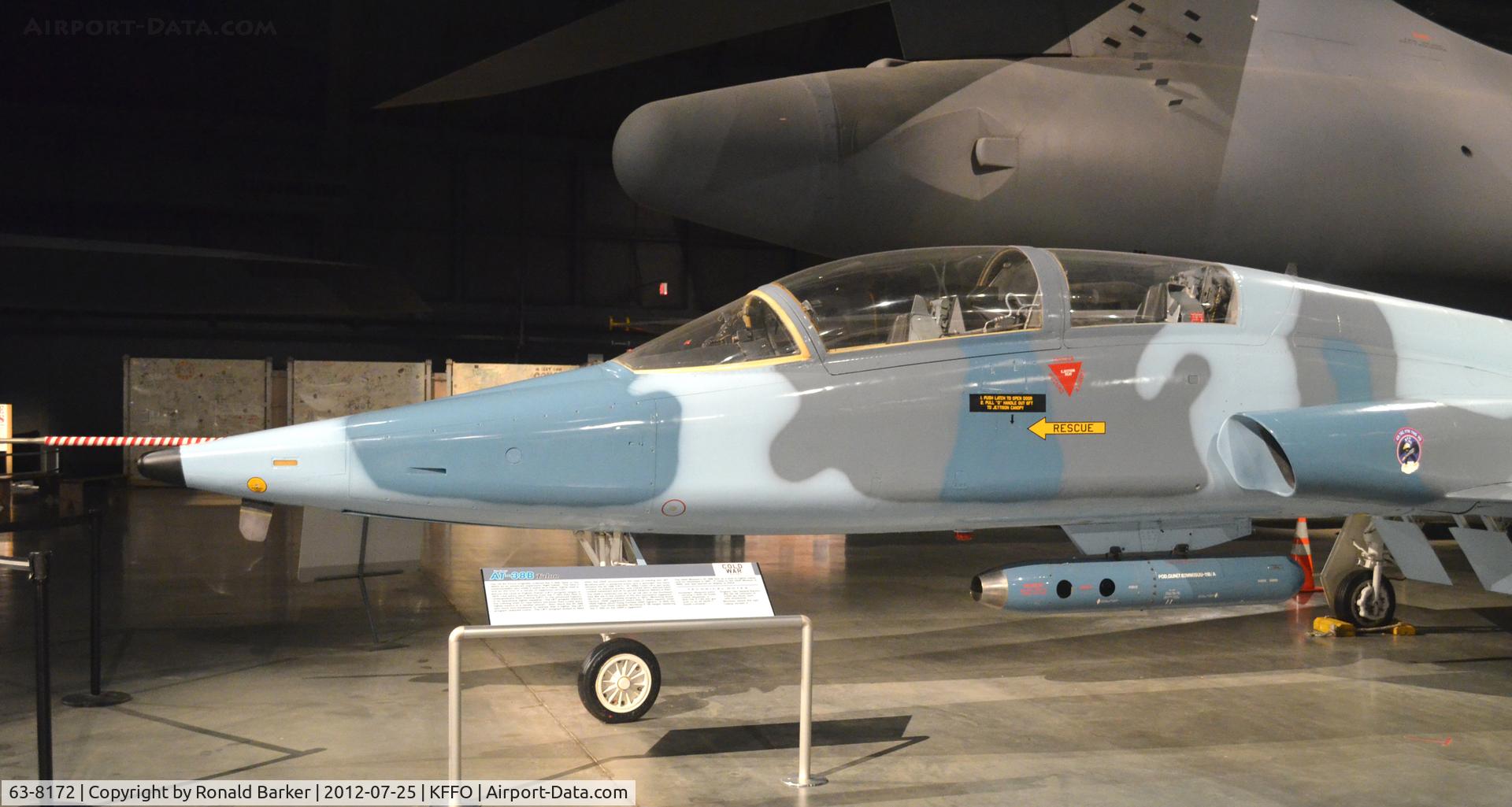 63-8172, 1963 Northrop AT-38B-50-NO Talon C/N N.5519, AF Museum
