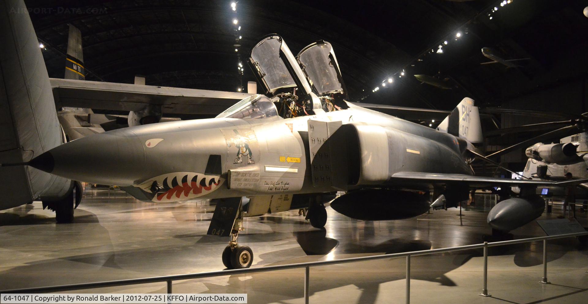 64-1047, 1964 McDonnell RF-4C-22-MC Phantom II C/N 947, AF Museum