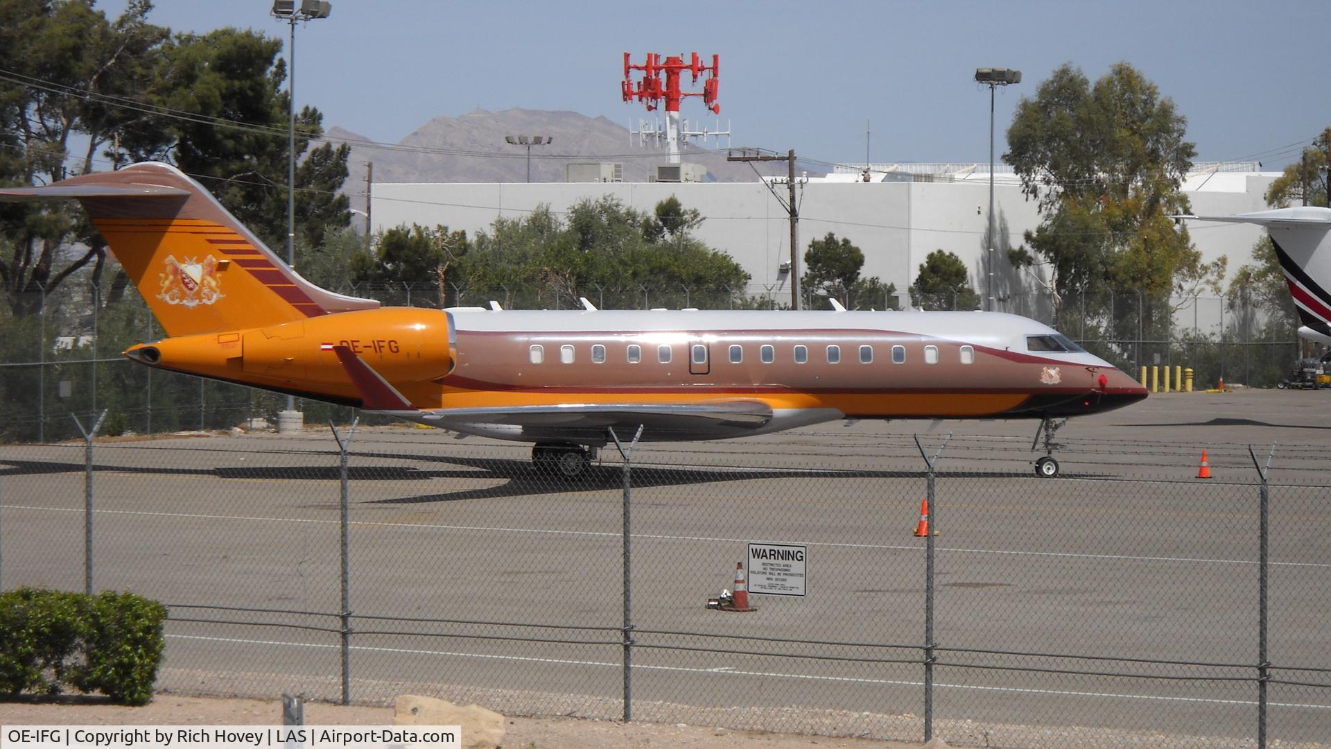 OE-IFG, 2005 Bombardier BD-700-1A11 Global 5000 C/N 9182, 2005 Bombardier