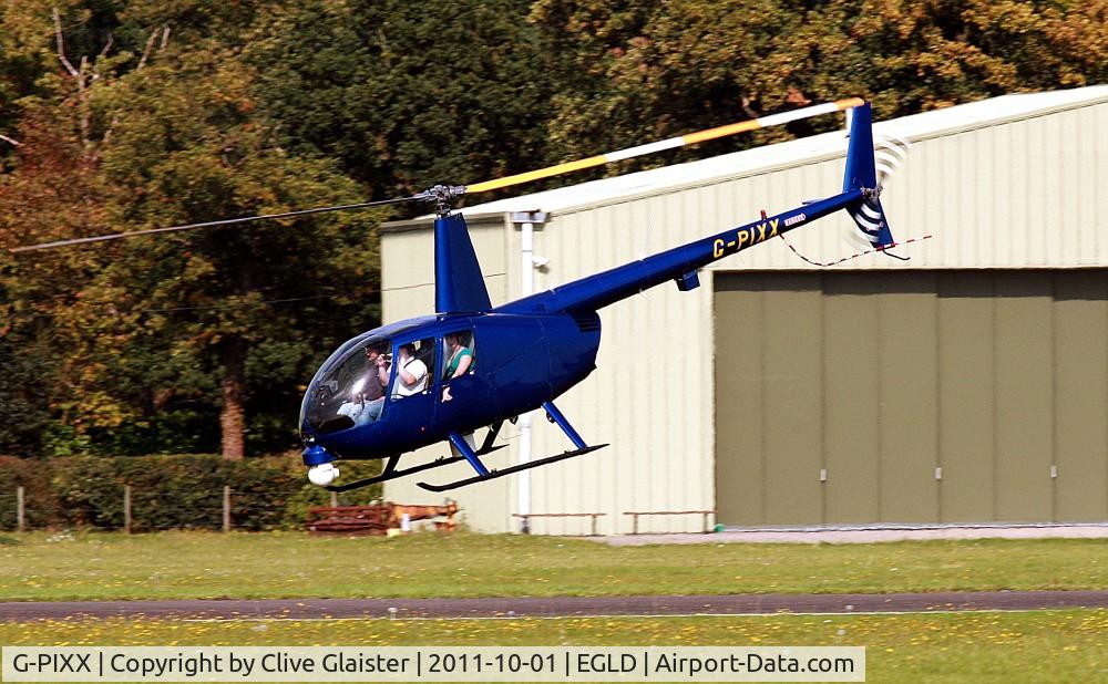 G-PIXX, 2004 Robinson R44 Raven II C/N 10263, Originally owned to, and currently with, Flying TV Ltd since May 2004.