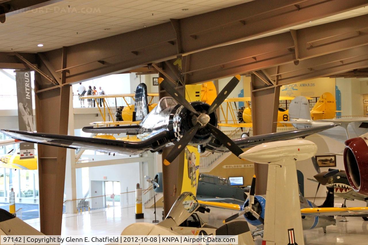 97142, Vought F4U-4 Corsair C/N 9296, Naval Aviation Museum