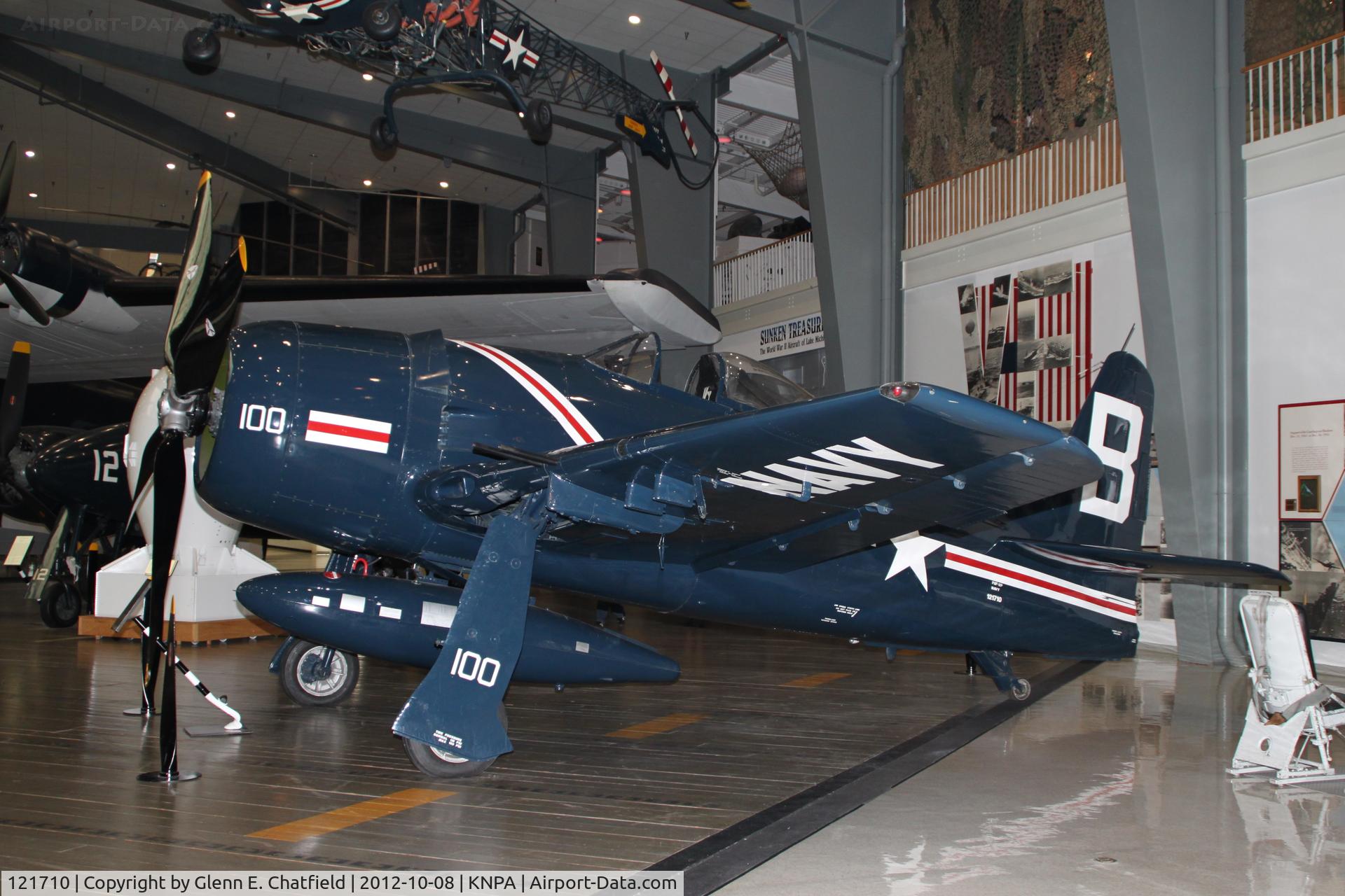 121710, Grumman F8F-2P Bearcat C/N D.1085, Naval Aviation Museum