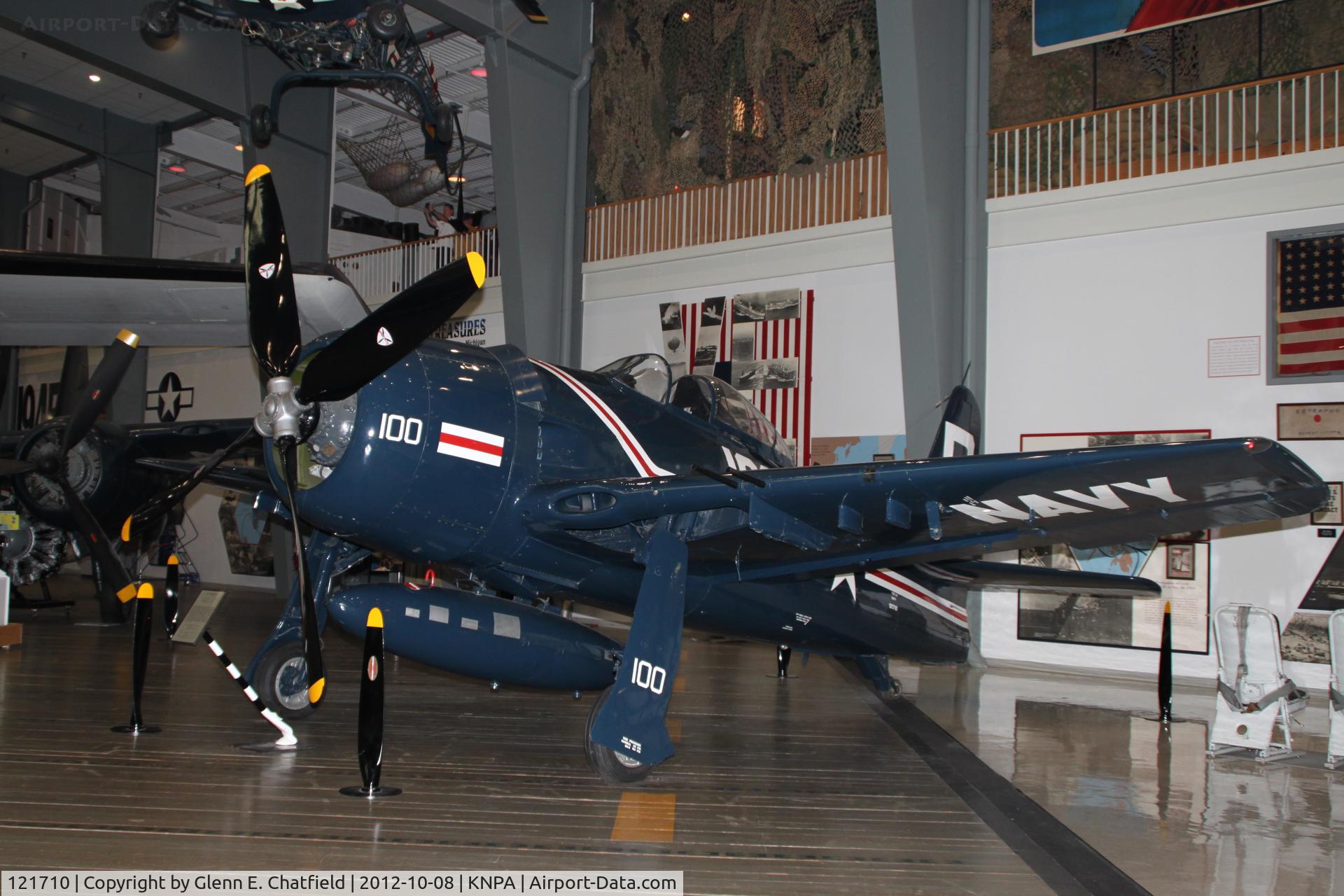 121710, Grumman F8F-2P Bearcat C/N D.1085, Naval Aviation Museum