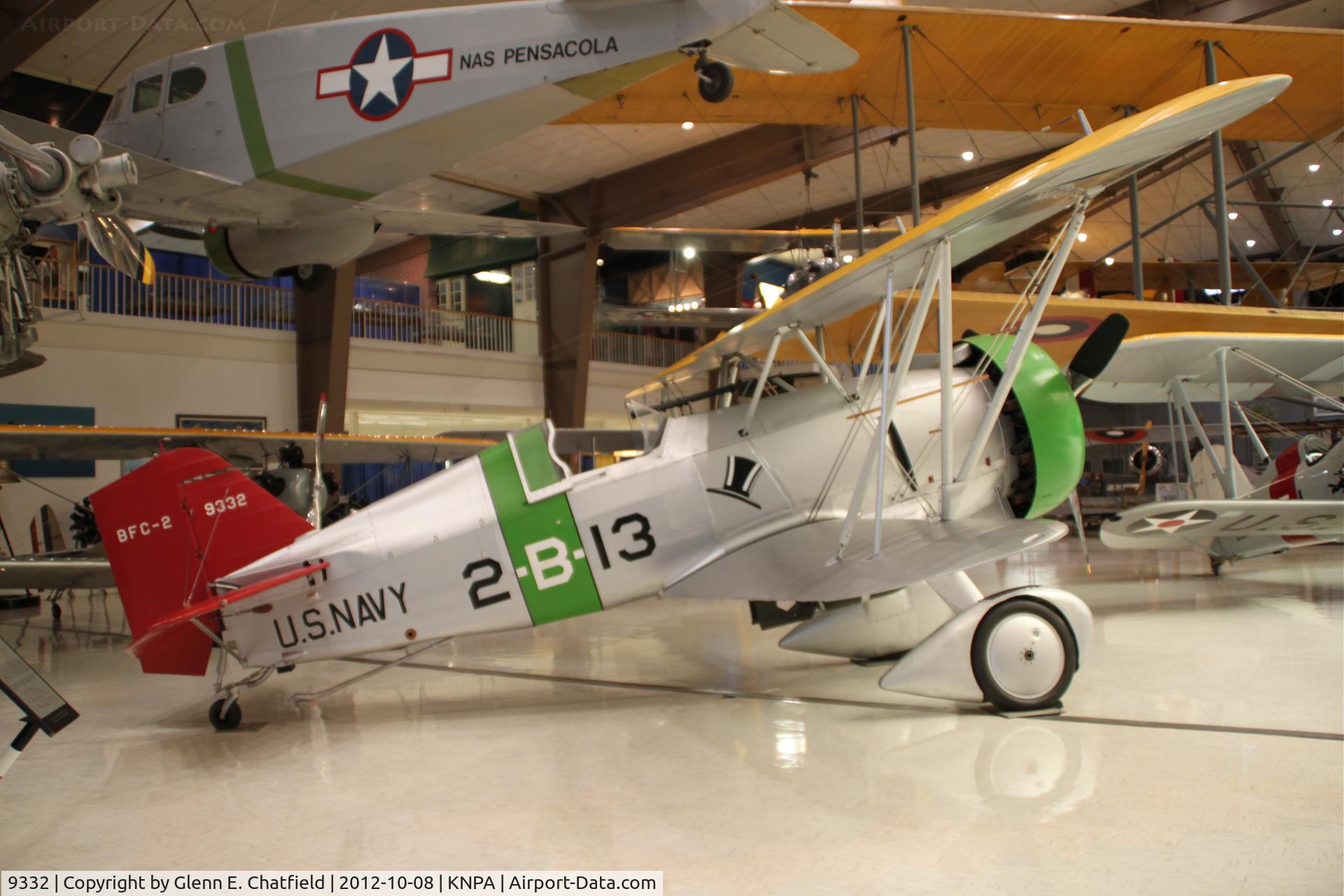9332, 1937 Curtiss BFC-2 Goshawk C/N Not found 9332, Naval Aviation Museum