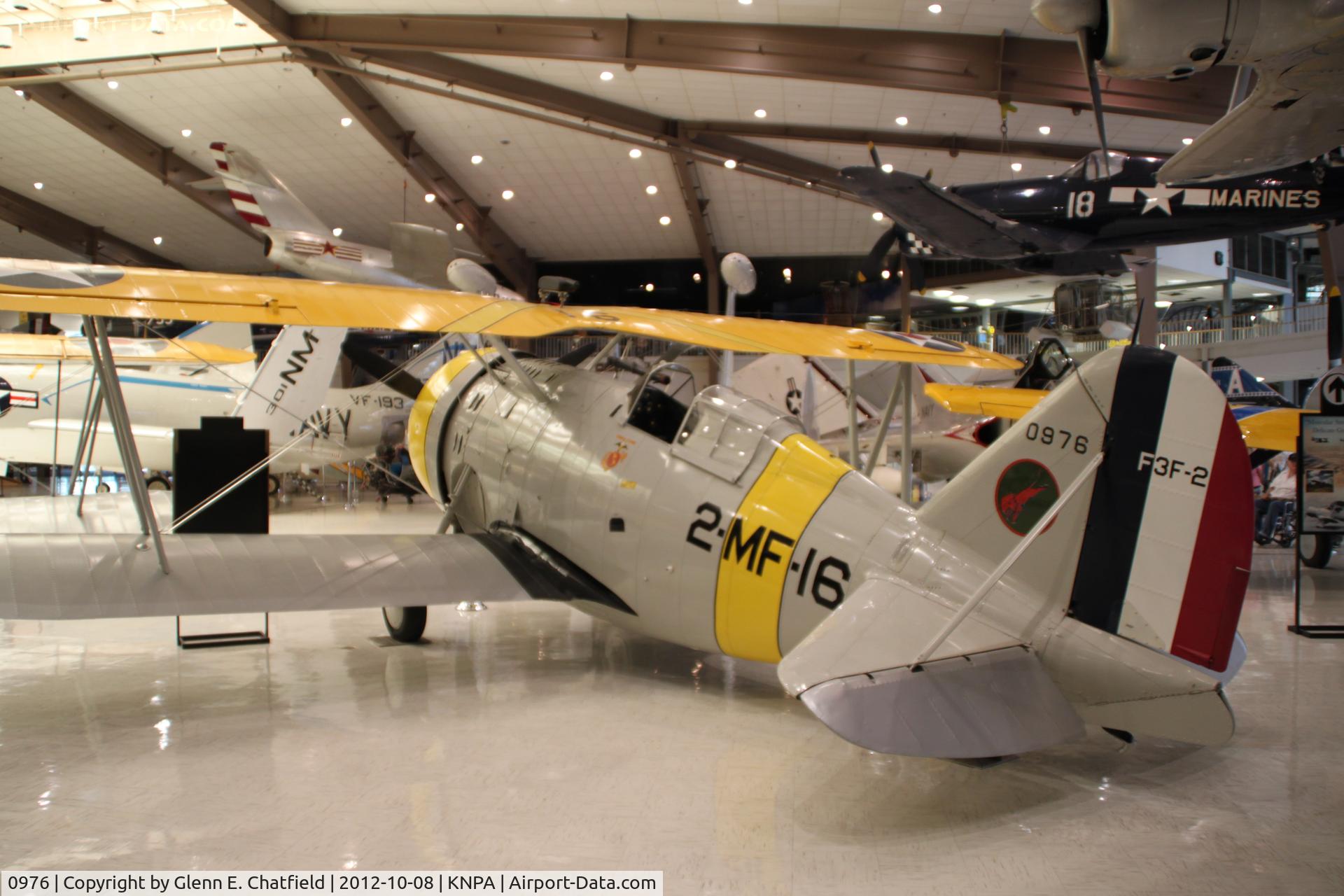 0976, 1937 Grumman F3F-2 C/N 374, Naval Aviation Museum