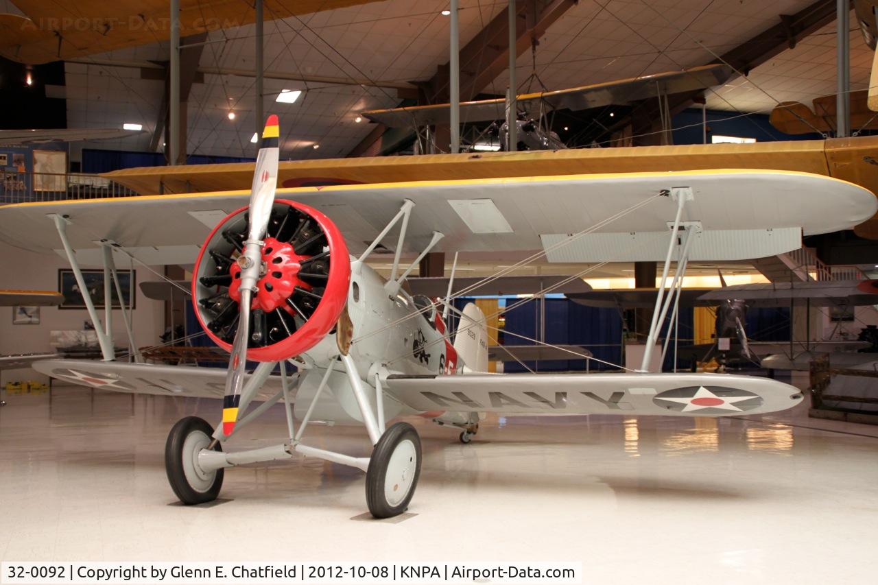 32-0092, 1932 Boeing P-12F C/N 1587, Naval Aviation Museum